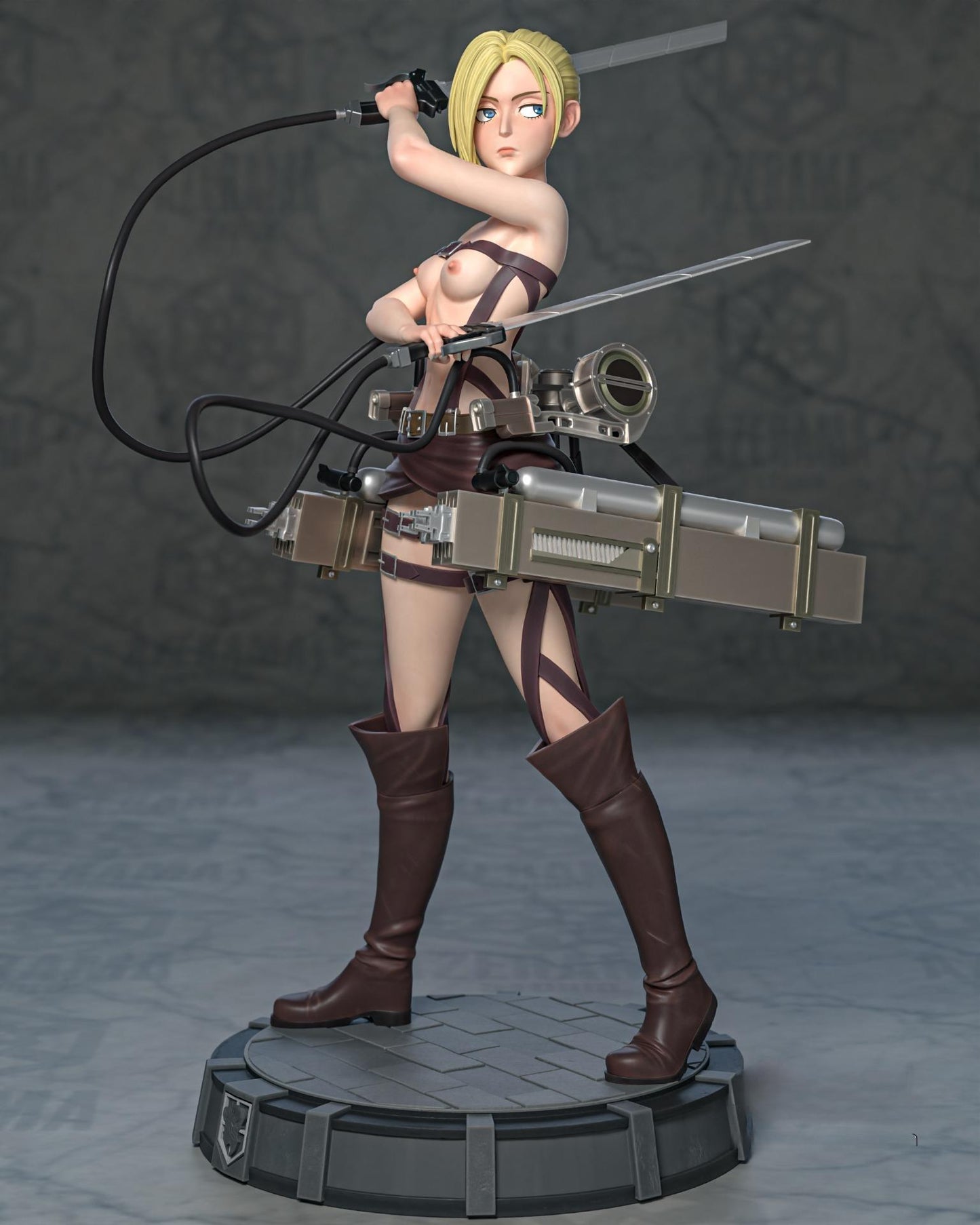 2306 Annie Leonhart NSFW - Attack on Titan - STL 3D Print Files