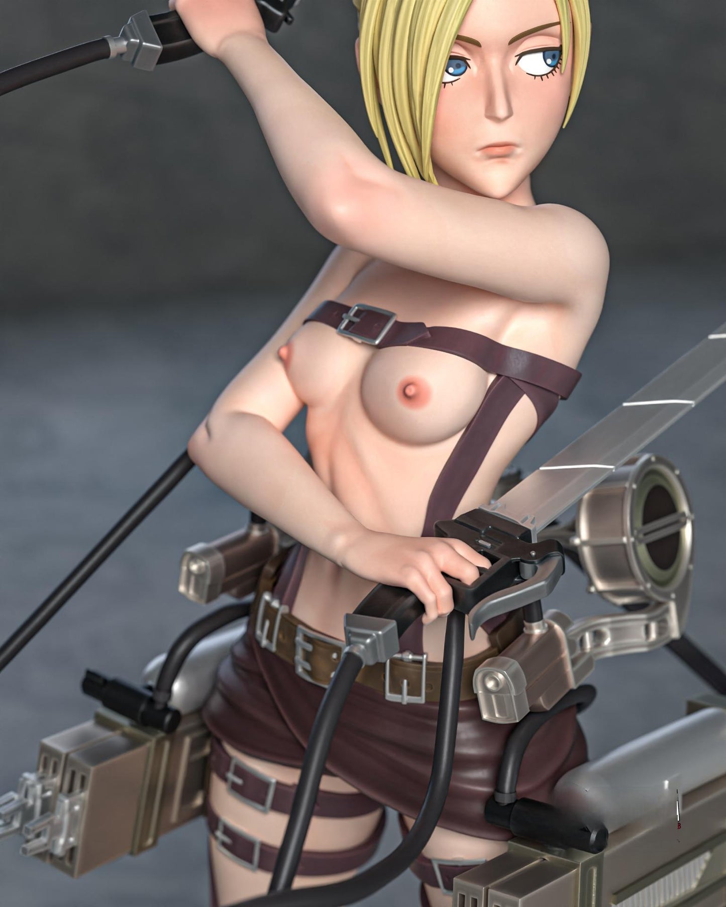 2306 Annie Leonhart NSFW - Attack on Titan - STL 3D Print Files