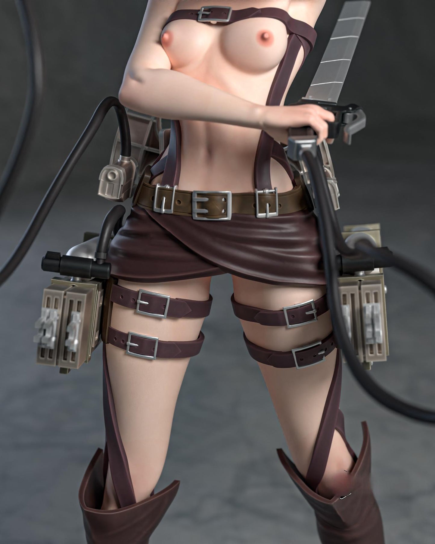 2306 Annie Leonhart NSFW - Attack on Titan - STL 3D Print Files