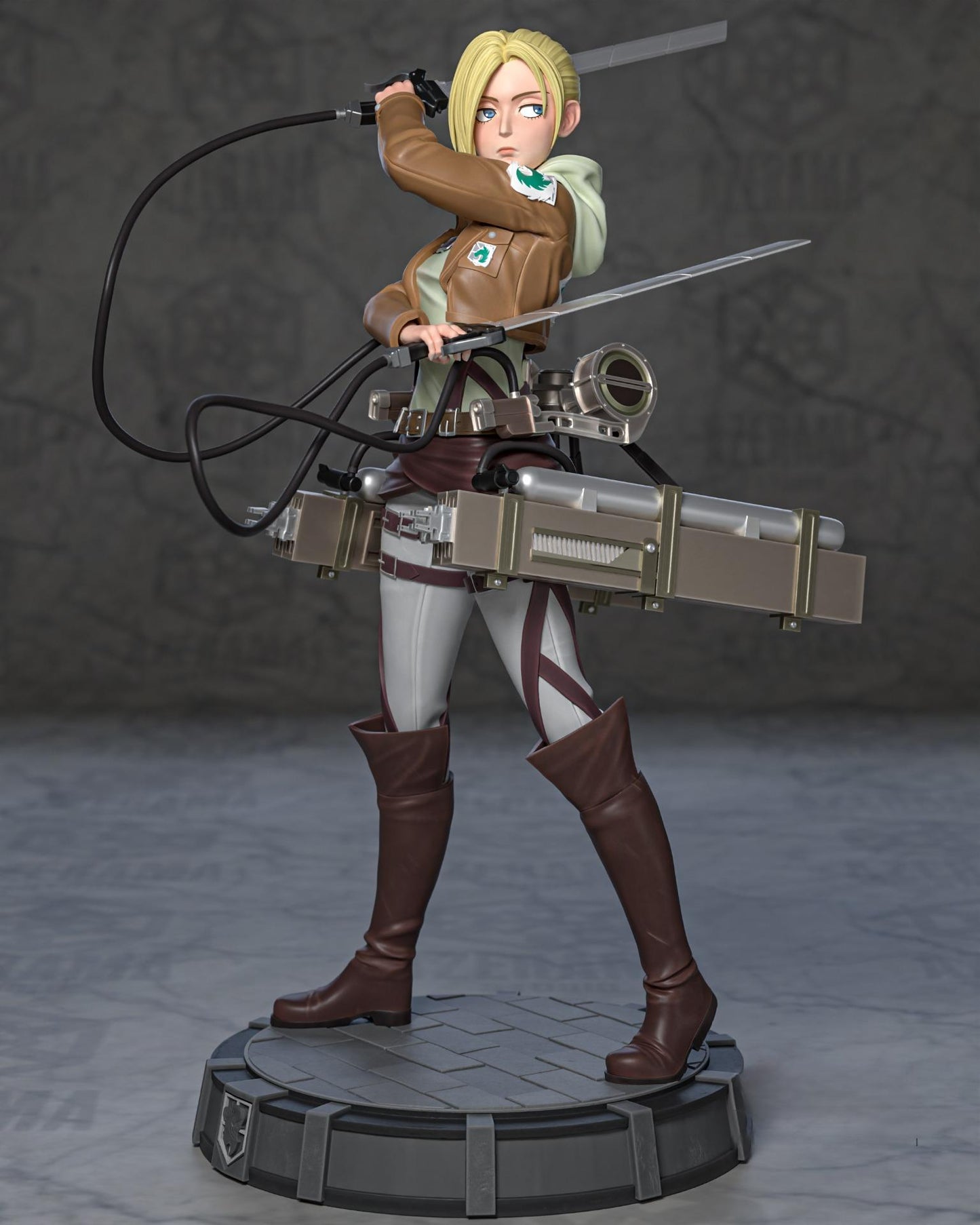 2306 Annie Leonhart NSFW - Attack on Titan - STL 3D Print Files