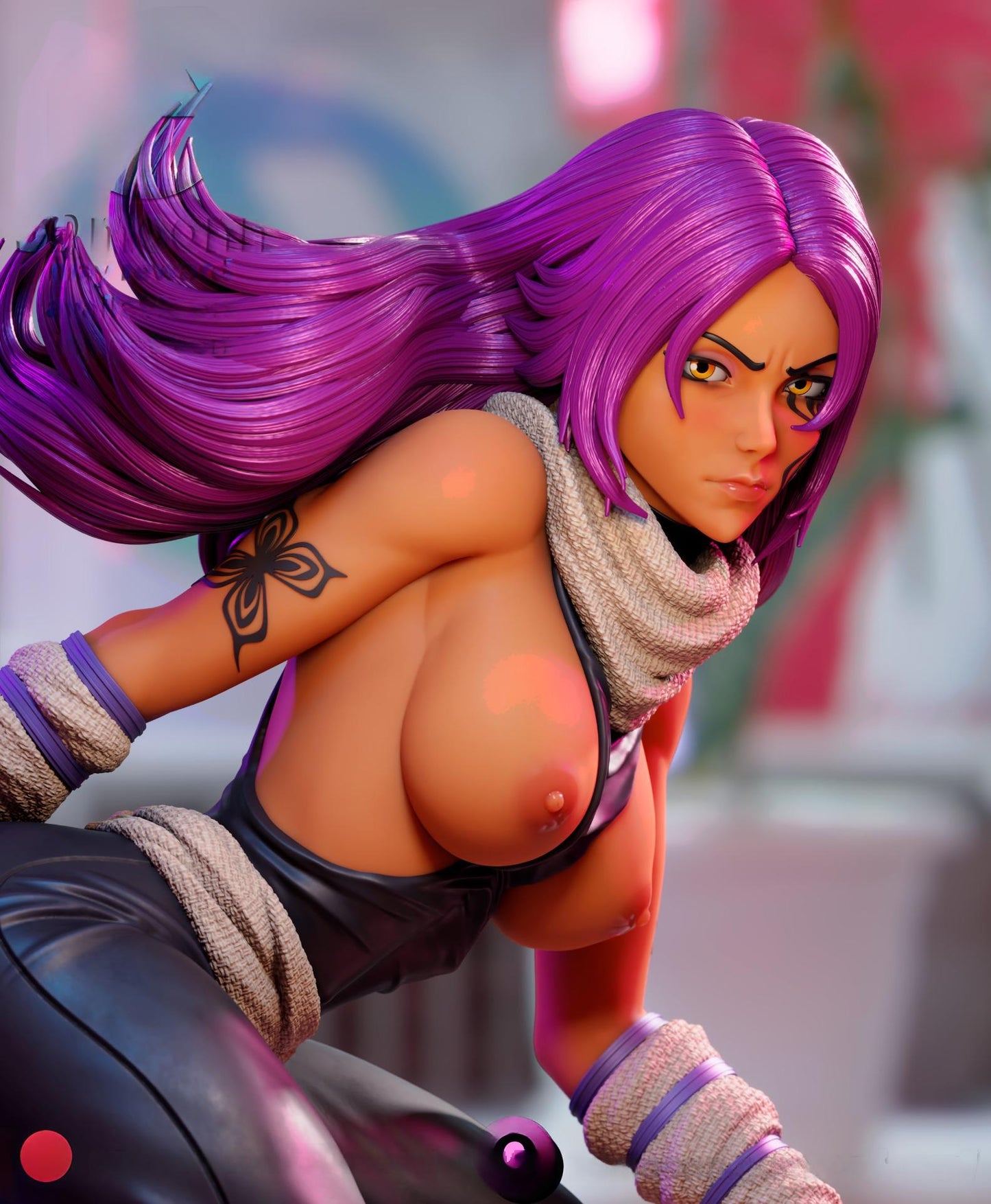 2309 Yoruichi Shihouin NSFW - Bleach - STL 3D Print Files