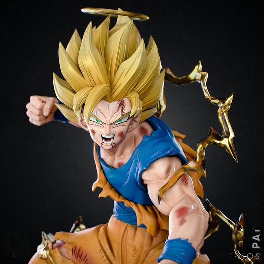 2310 Son Goku Super Saiyan - Dragon Ball - STL 3D Print Files