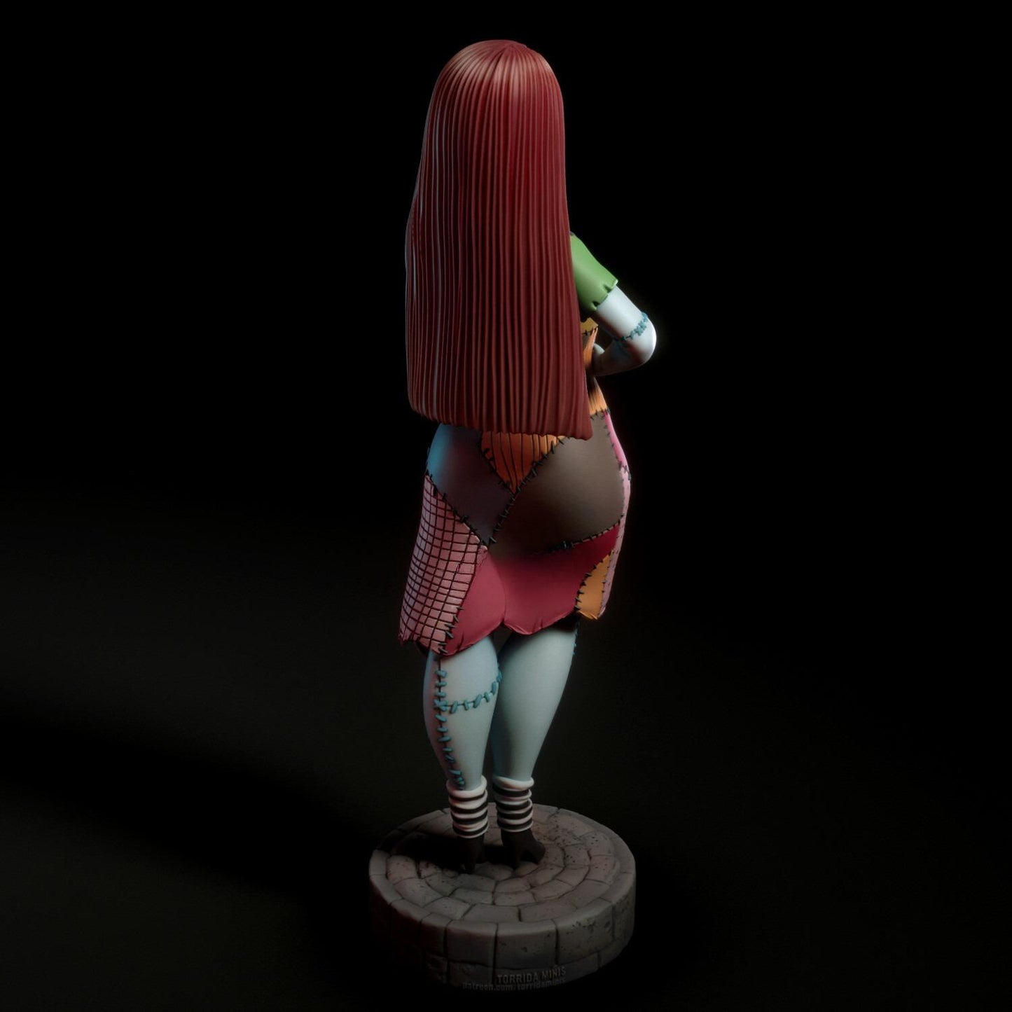 3025 Sally NSFW - The Nightmare Before Christmas - STL 3D Print Files
