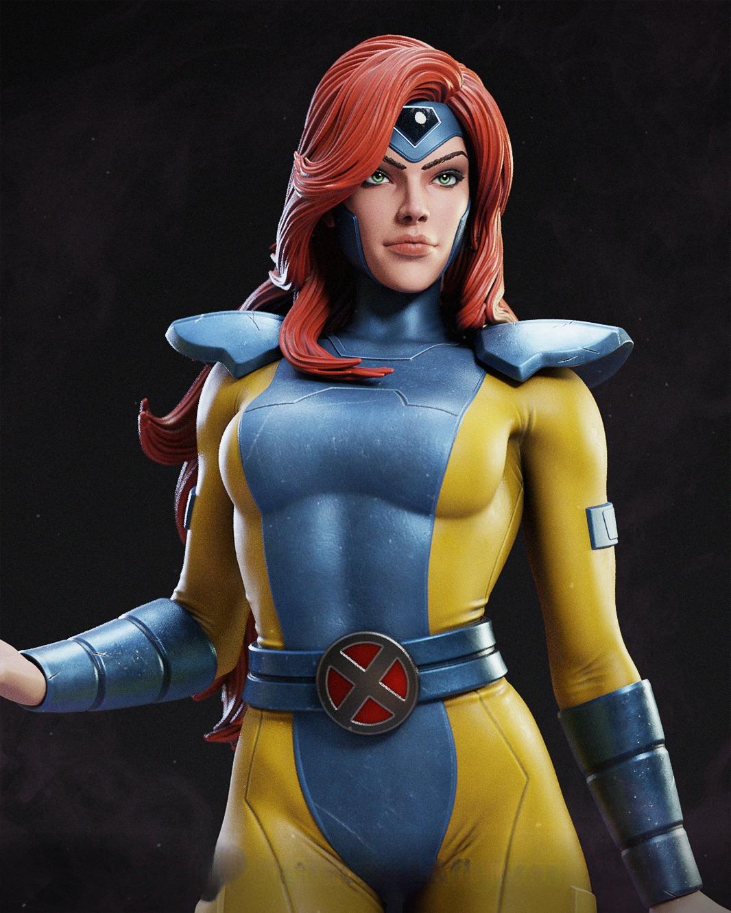 2333 Jean Grey NSFW - X-MEN  - STL 3D Print Files