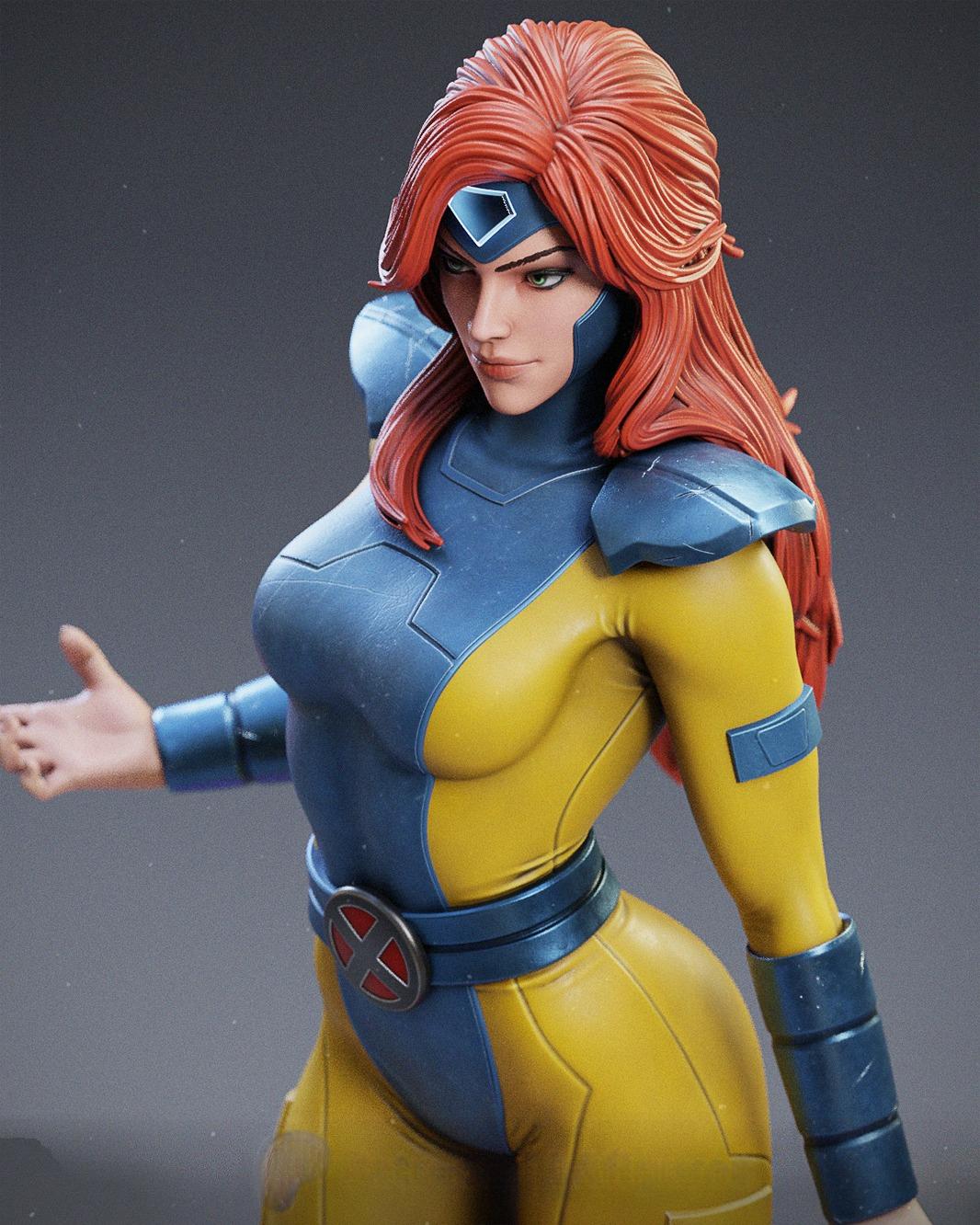 2333 Jean Grey NSFW - X-MEN  - STL 3D Print Files