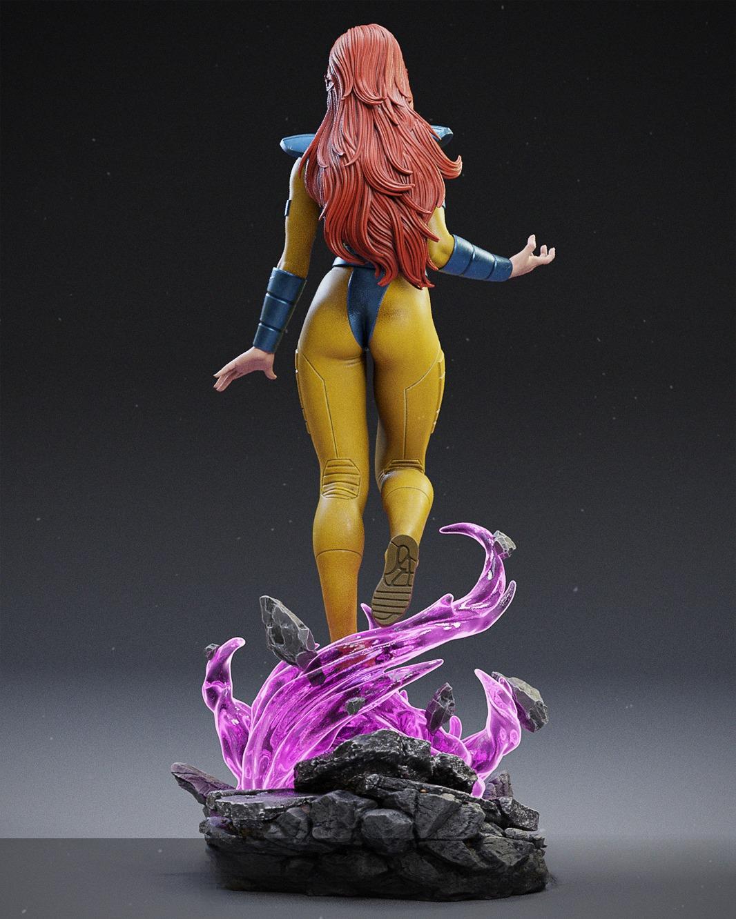 2333 Jean Grey NSFW - X-MEN  - STL 3D Print Files