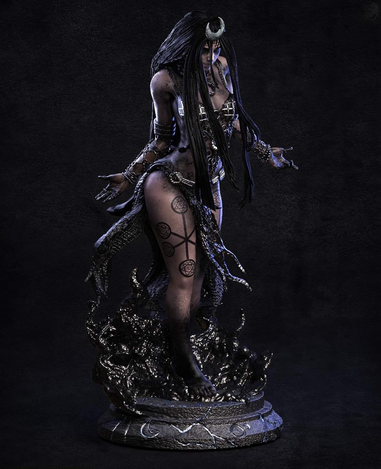 2336 Enchantress - DC Comics - STL 3D Print Files