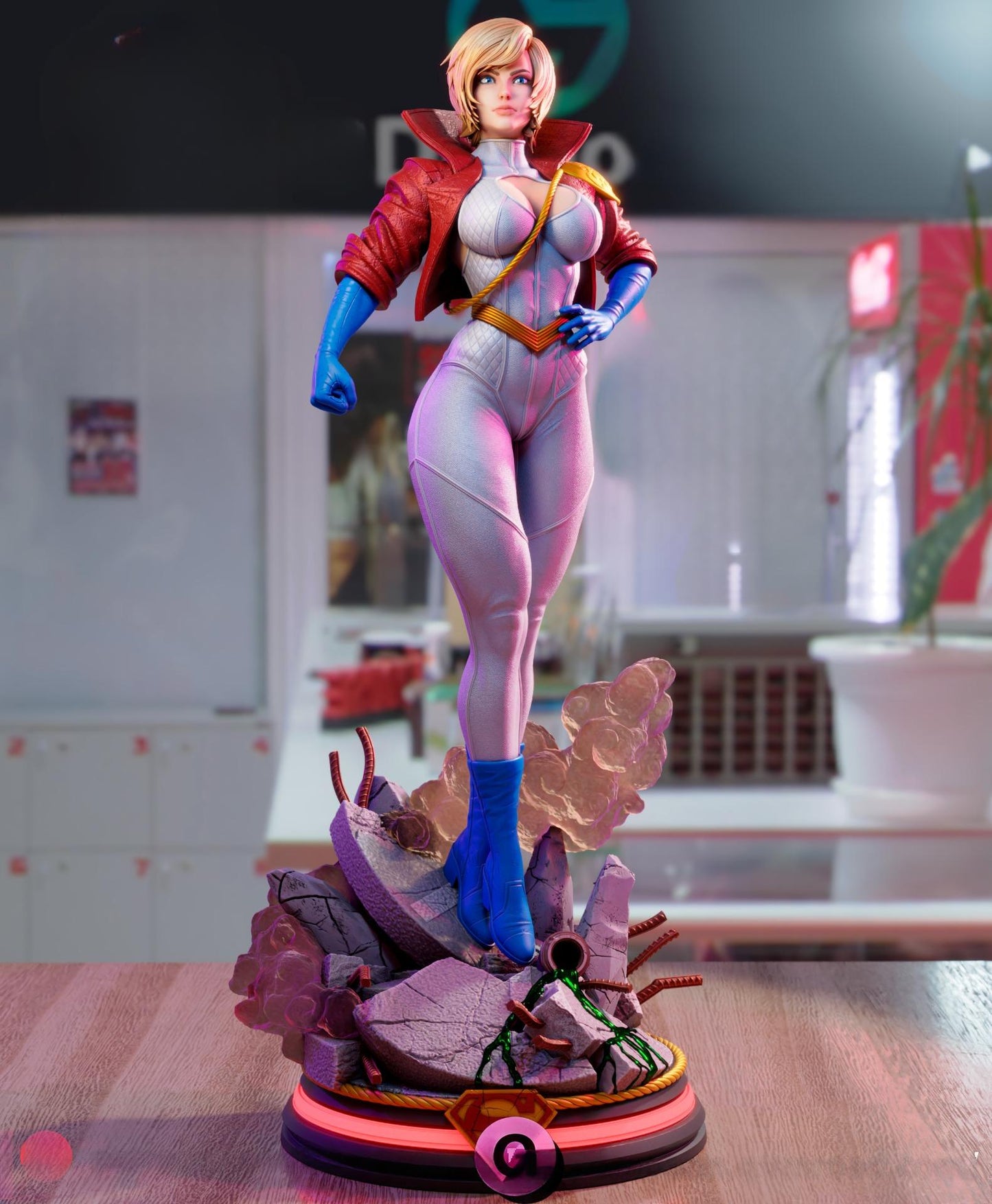 2343 Power Girl NSFW - DC Comics - STL 3D Print Files