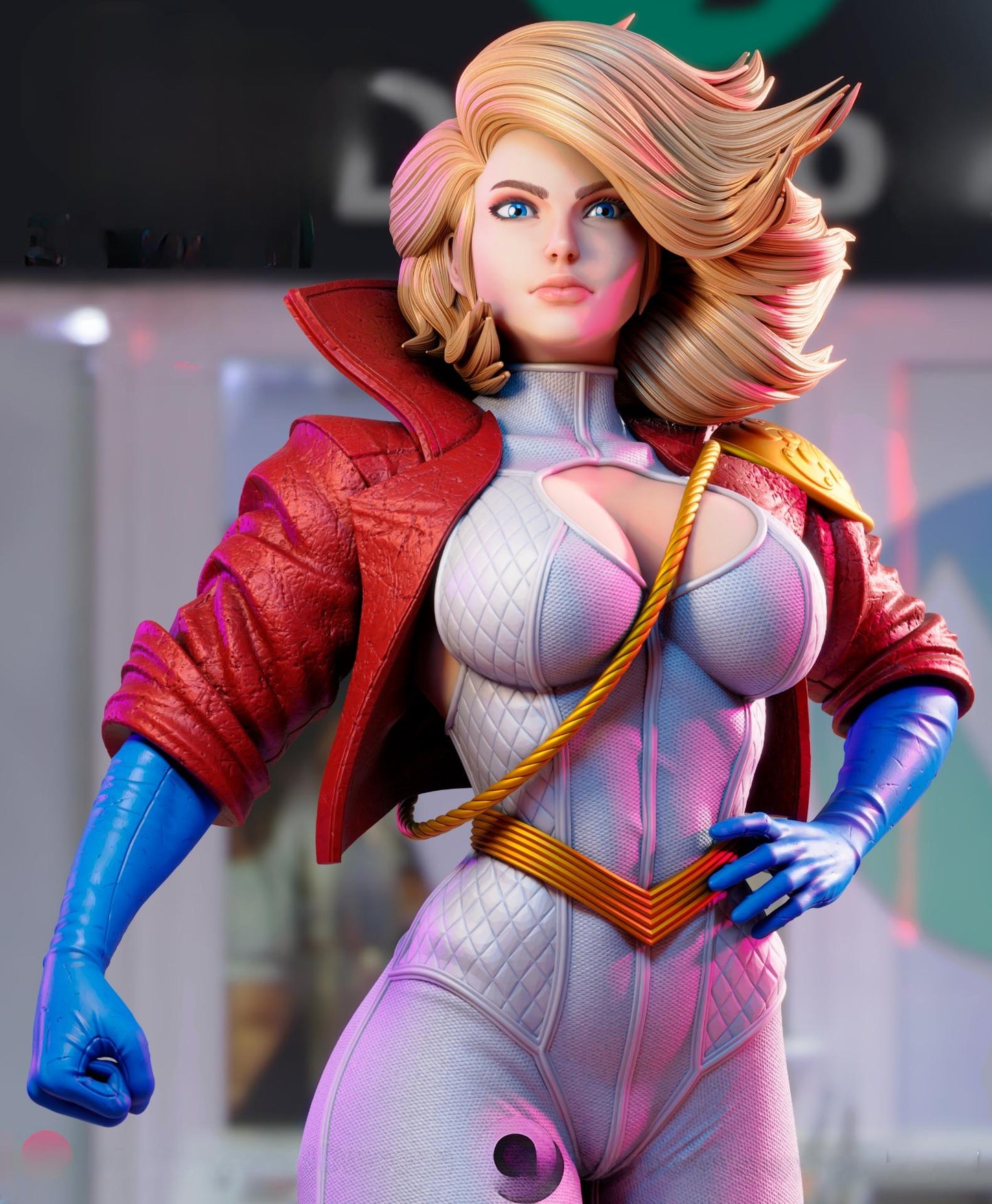 2343 Power Girl NSFW - DC Comics - STL 3D Print Files