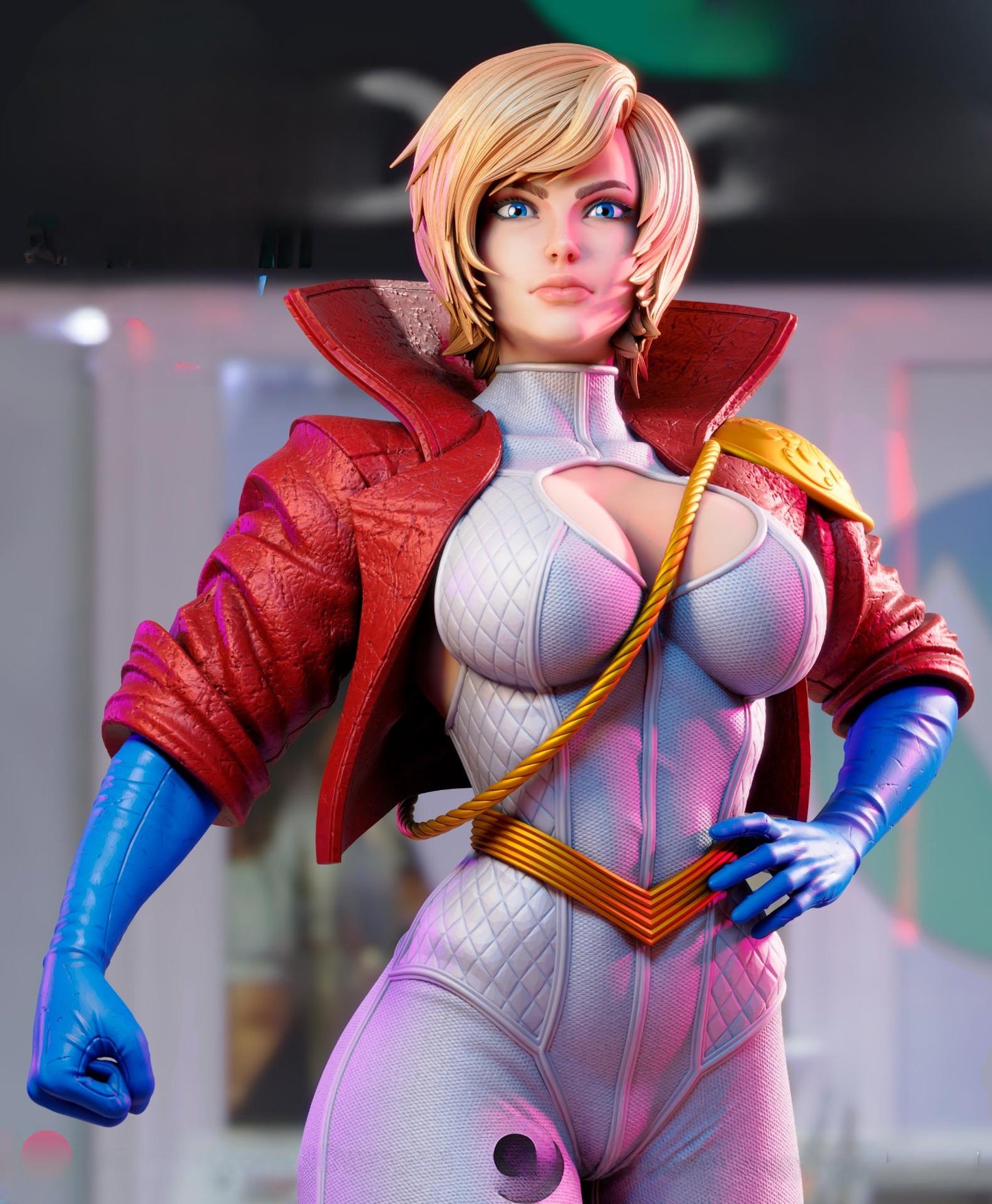 2343 Power Girl NSFW - DC Comics - STL 3D Print Files