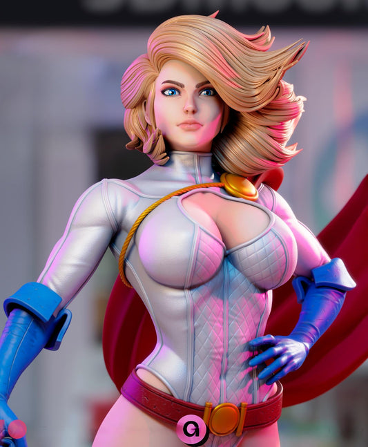 2343 Power Girl NSFW - DC Comics - STL 3D Print Files