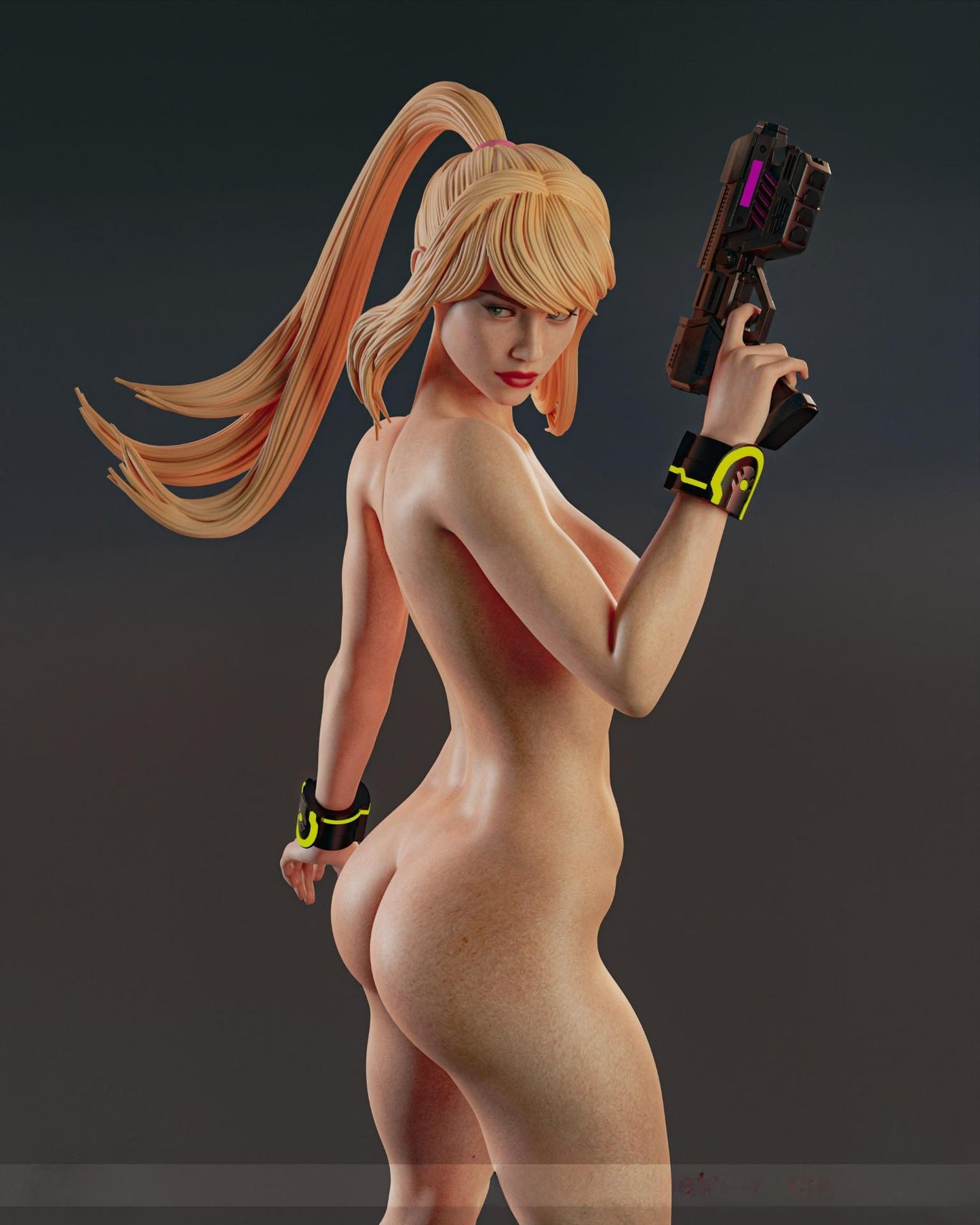 2348 Samus Aran NSFW - Metroid - STL 3D Print Files