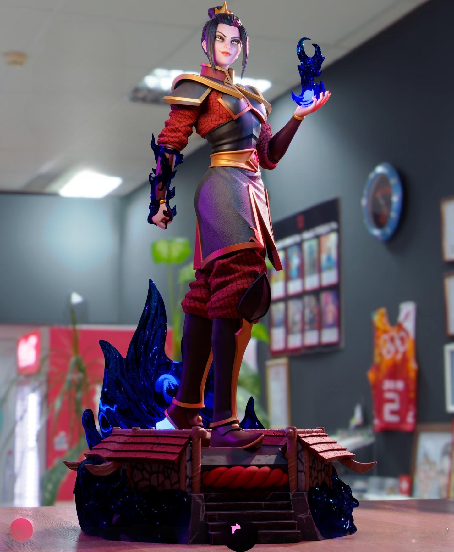 2355 Azula - Avatar Last Airbender - STL 3D Print Files