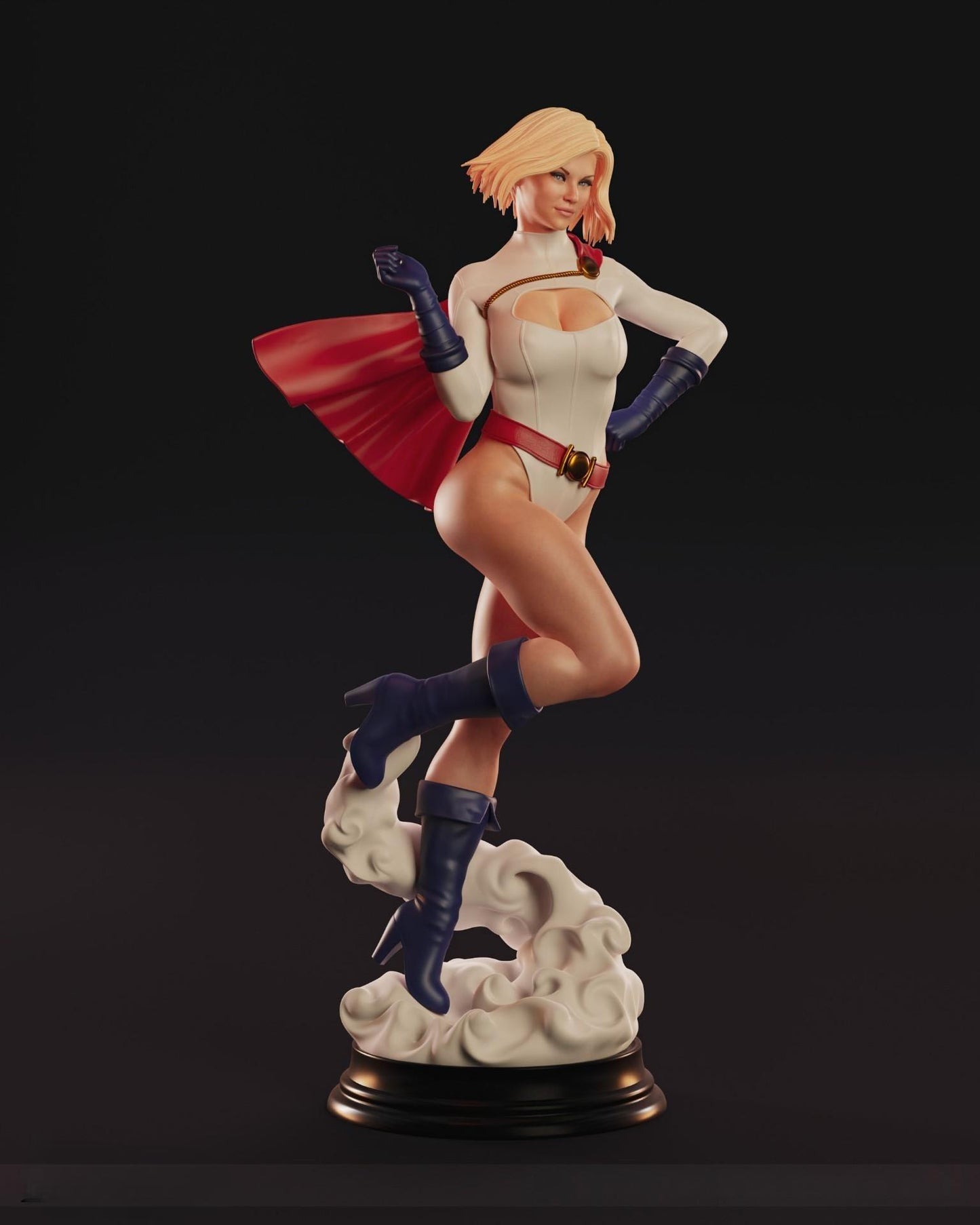 2356 Power Girl - DC Comics - STL 3D Print Files