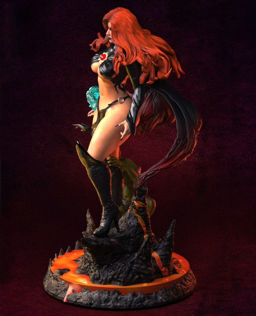 2362 Madelyne Pryor - The Goblin Queen - STL 3D Print Files