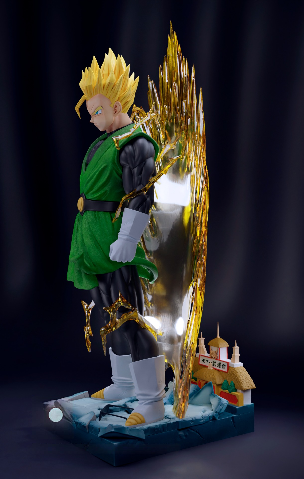 2364 Gohan SSJ 2 and Gran Saiyaman - Dragon Ball - STL 3D Print Files