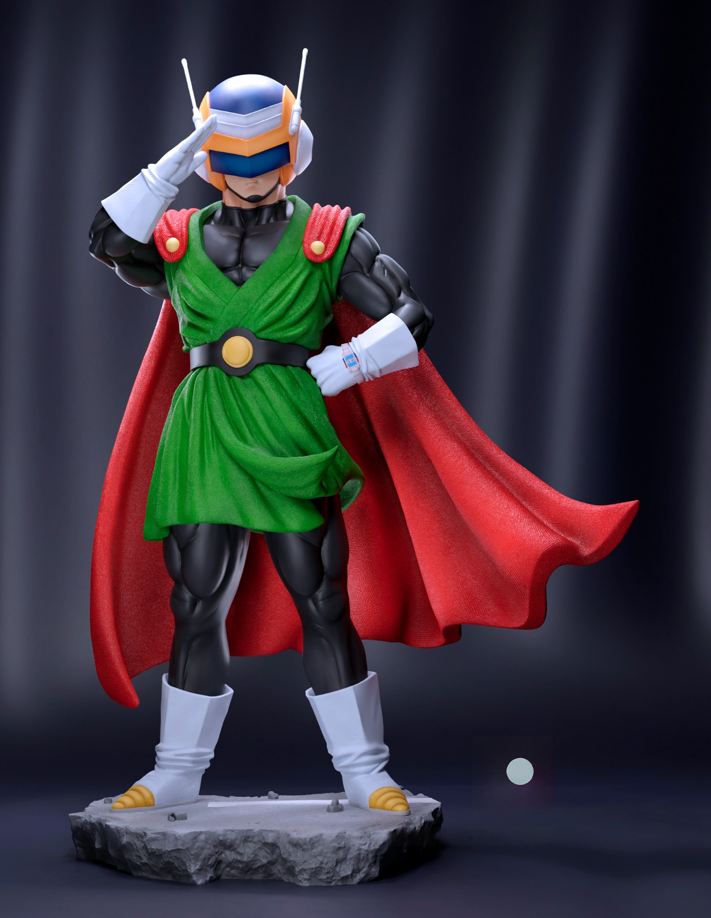 2364 Gohan SSJ 2 and Gran Saiyaman - Dragon Ball - STL 3D Print Files