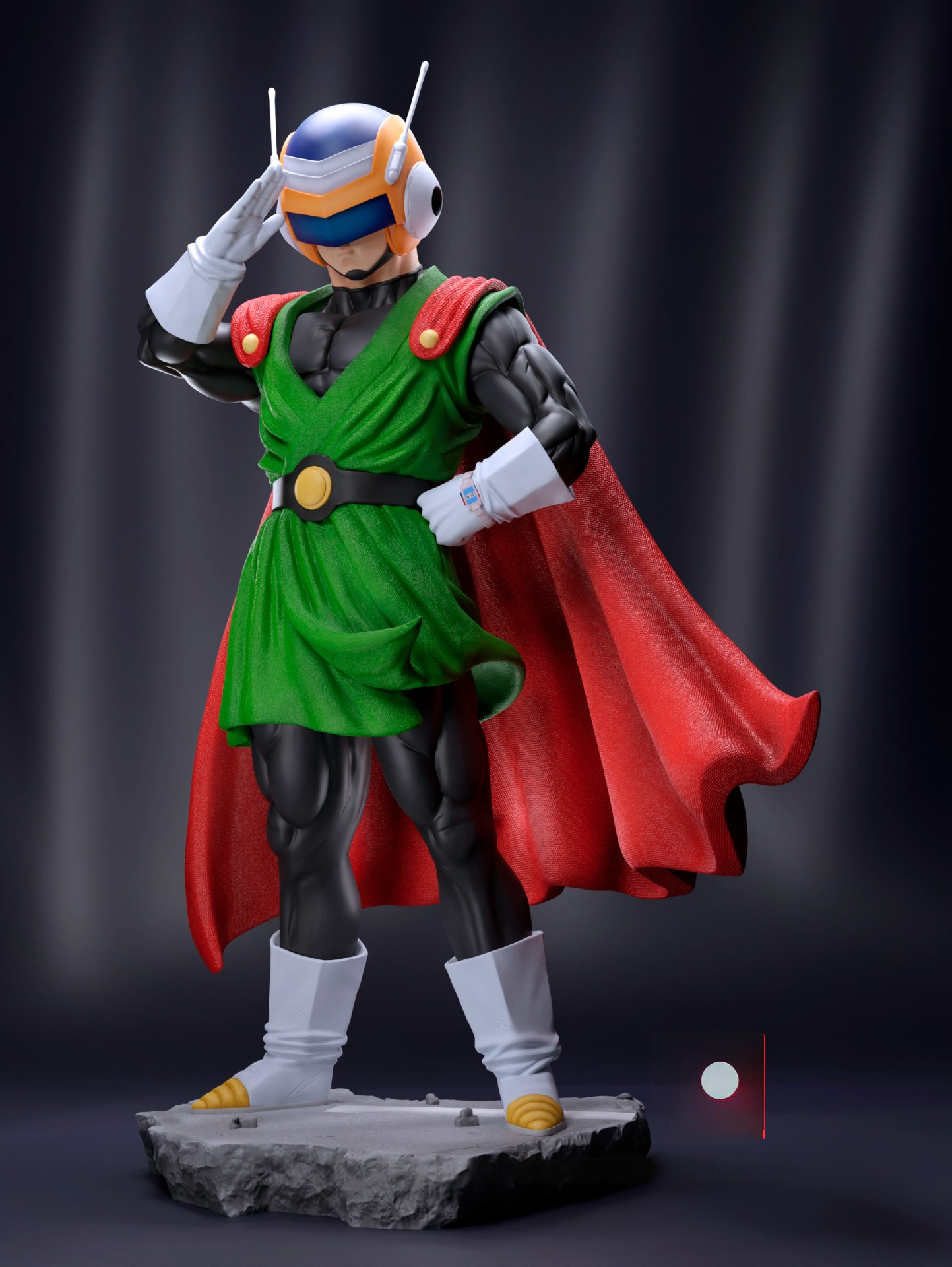 2364 Gohan SSJ 2 and Gran Saiyaman - Dragon Ball - STL 3D Print Files