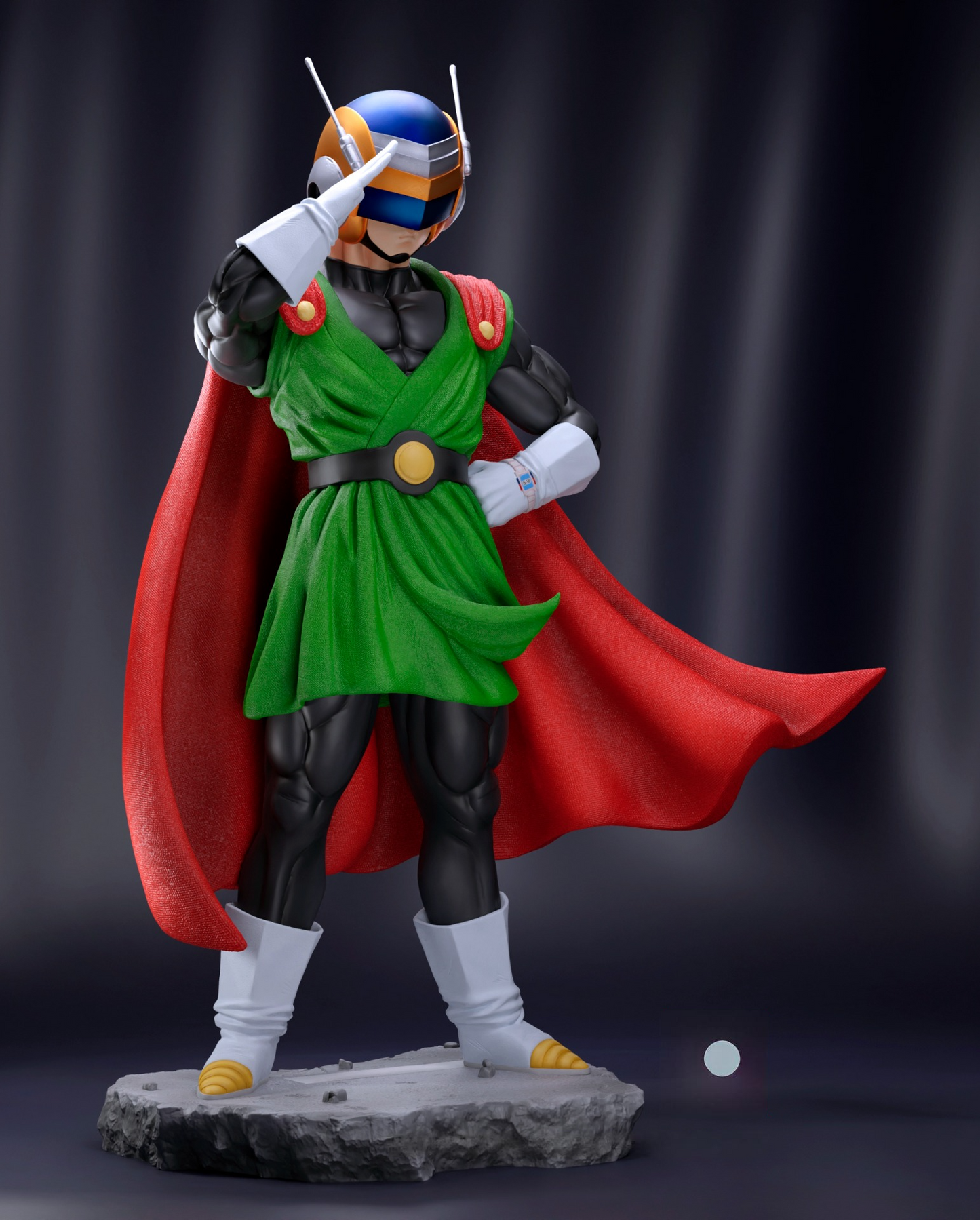 2364 Gohan SSJ 2 and Gran Saiyaman - Dragon Ball - STL 3D Print Files