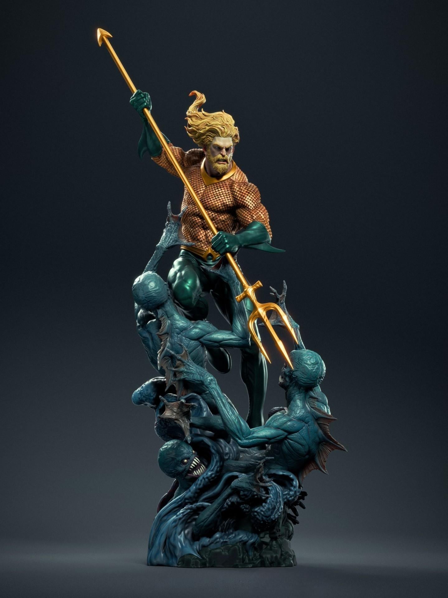 2365 Aquaman - DC Comics - STL 3D Print Files