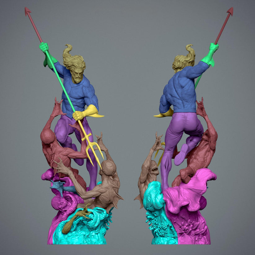 2365 Aquaman - DC Comics - STL 3D Print Files – My Stl