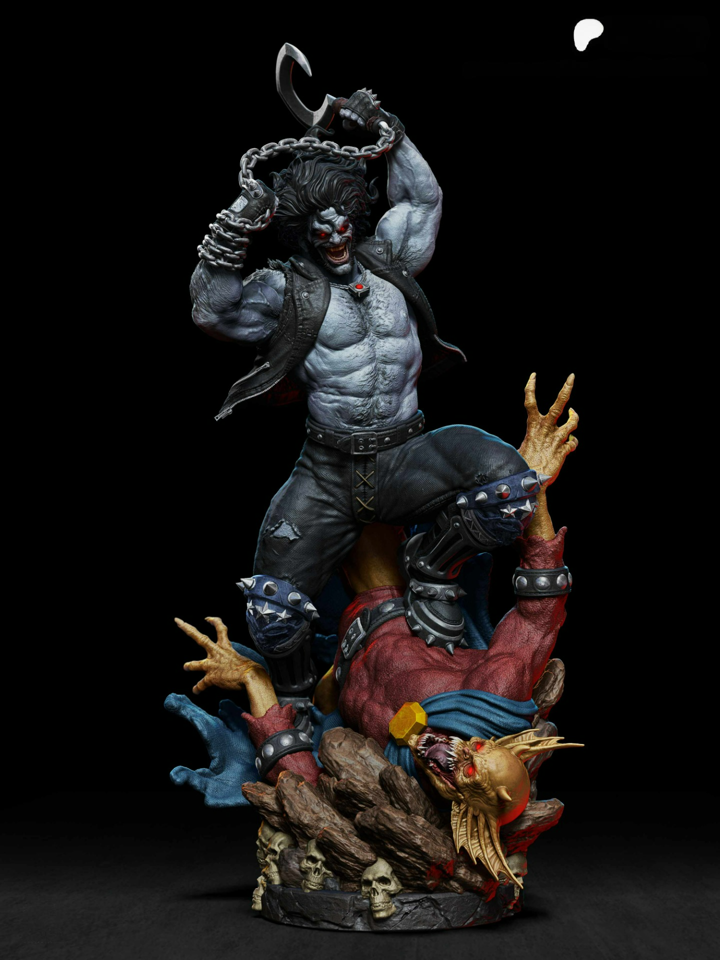 2366 Lobo - DC Comics - STL 3D Print Files