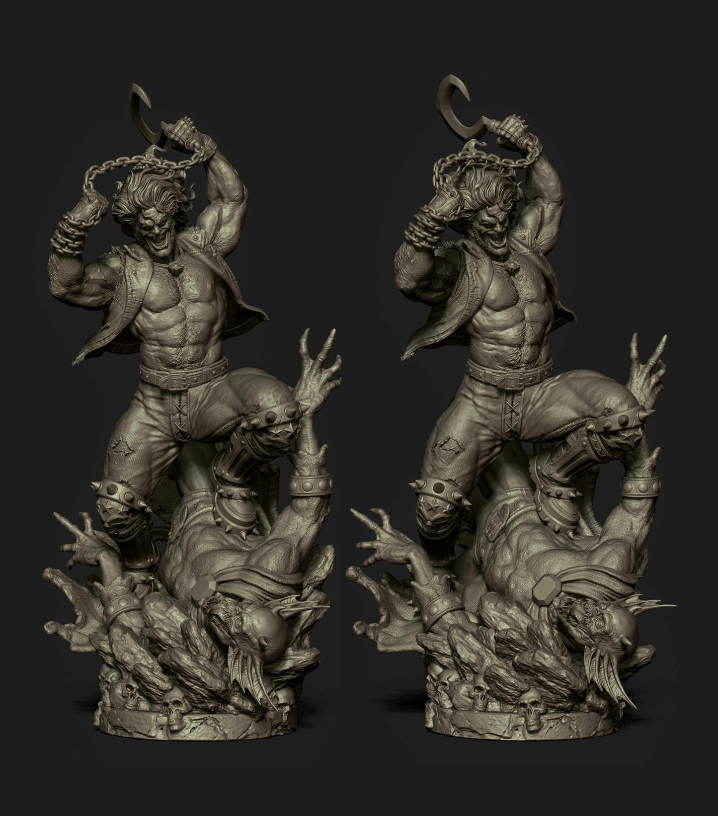 2366 Lobo - DC Comics - STL 3D Print Files