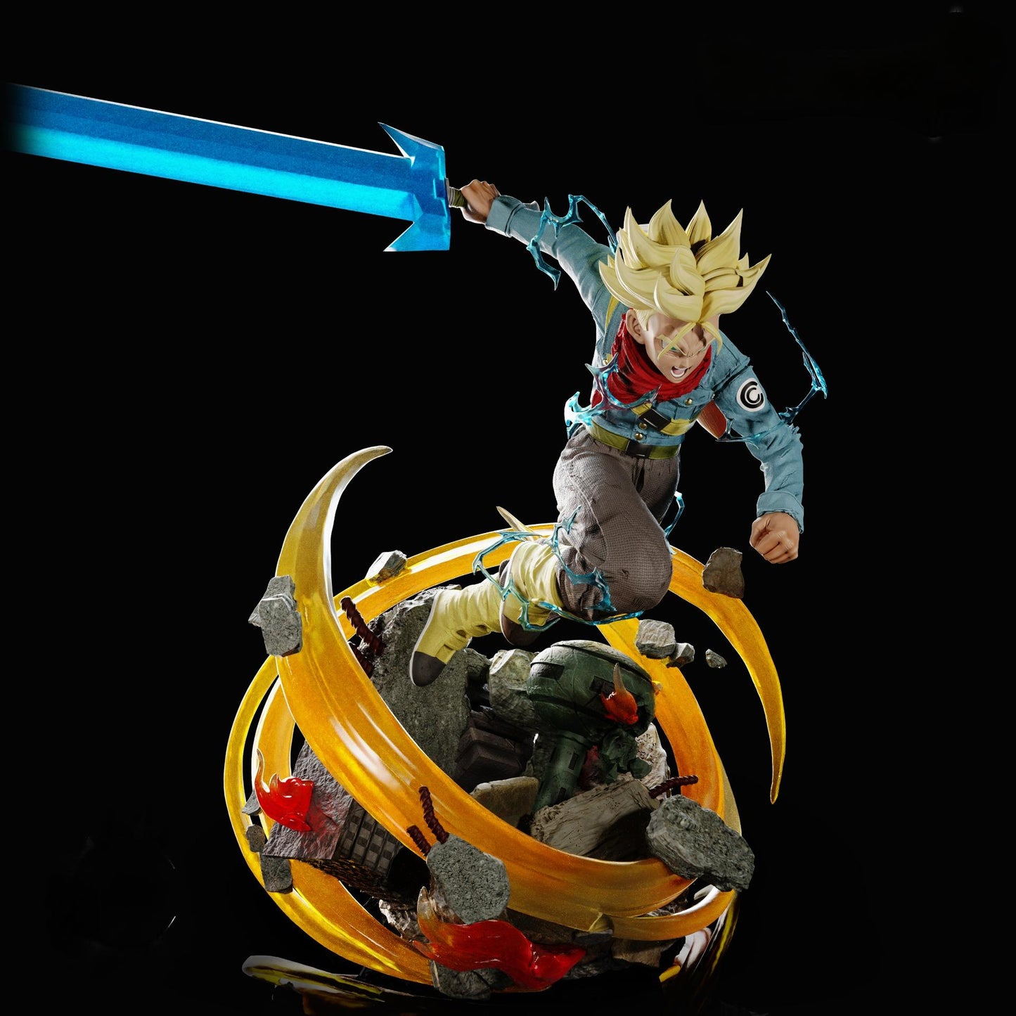 2371 Future Trunks - Dragon Ball - STL 3D Print Files