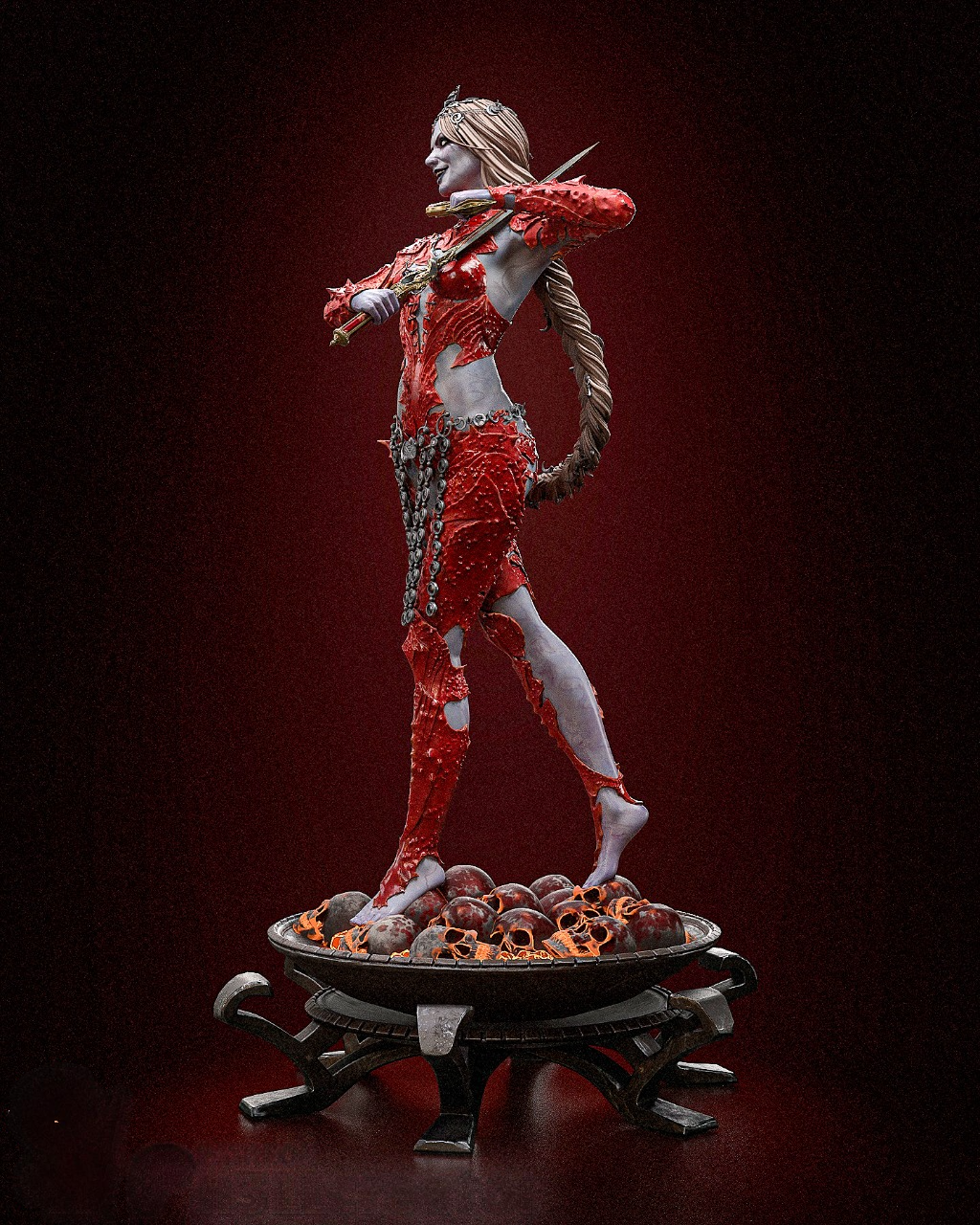 2377 Orin the Red - Baldurs Gate 3 - STL 3D Print Files