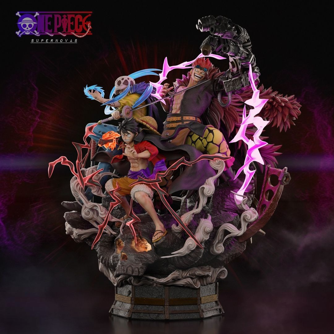 2379 Supernovas - One Piece - STL 3D Print Files