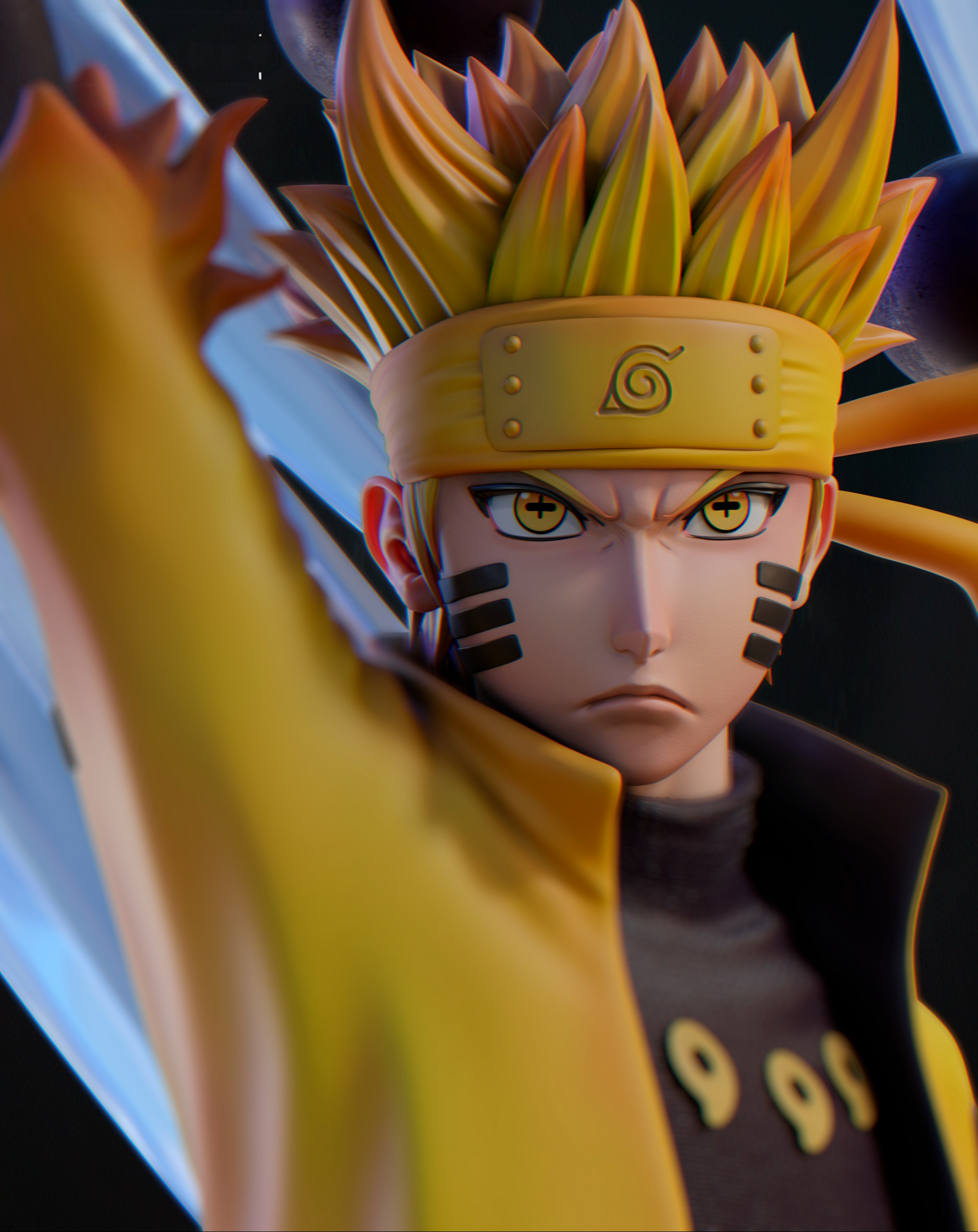 2378 Naruto Six Paths Sage Mode - Naruto - STL 3D Print Files