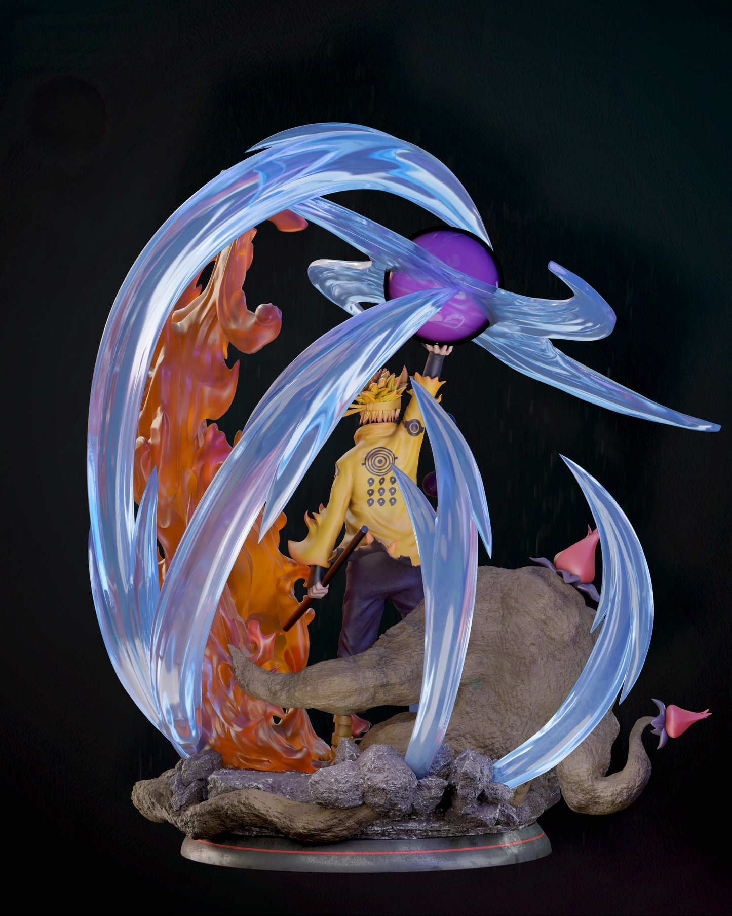 2378 Naruto Six Paths Sage Mode - Naruto - STL 3D Print Files