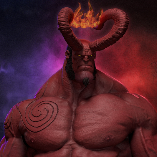 2382 Hellboy - STL 3D Print Files