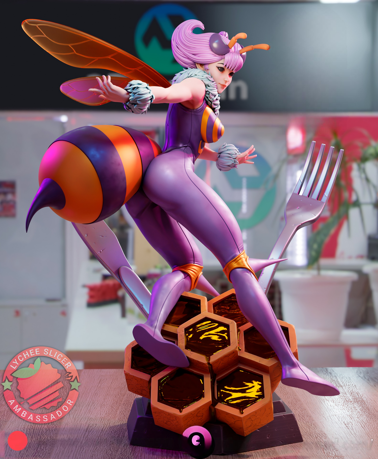 2383 Q-Bee - Darkstalkers - STL 3D Print Files