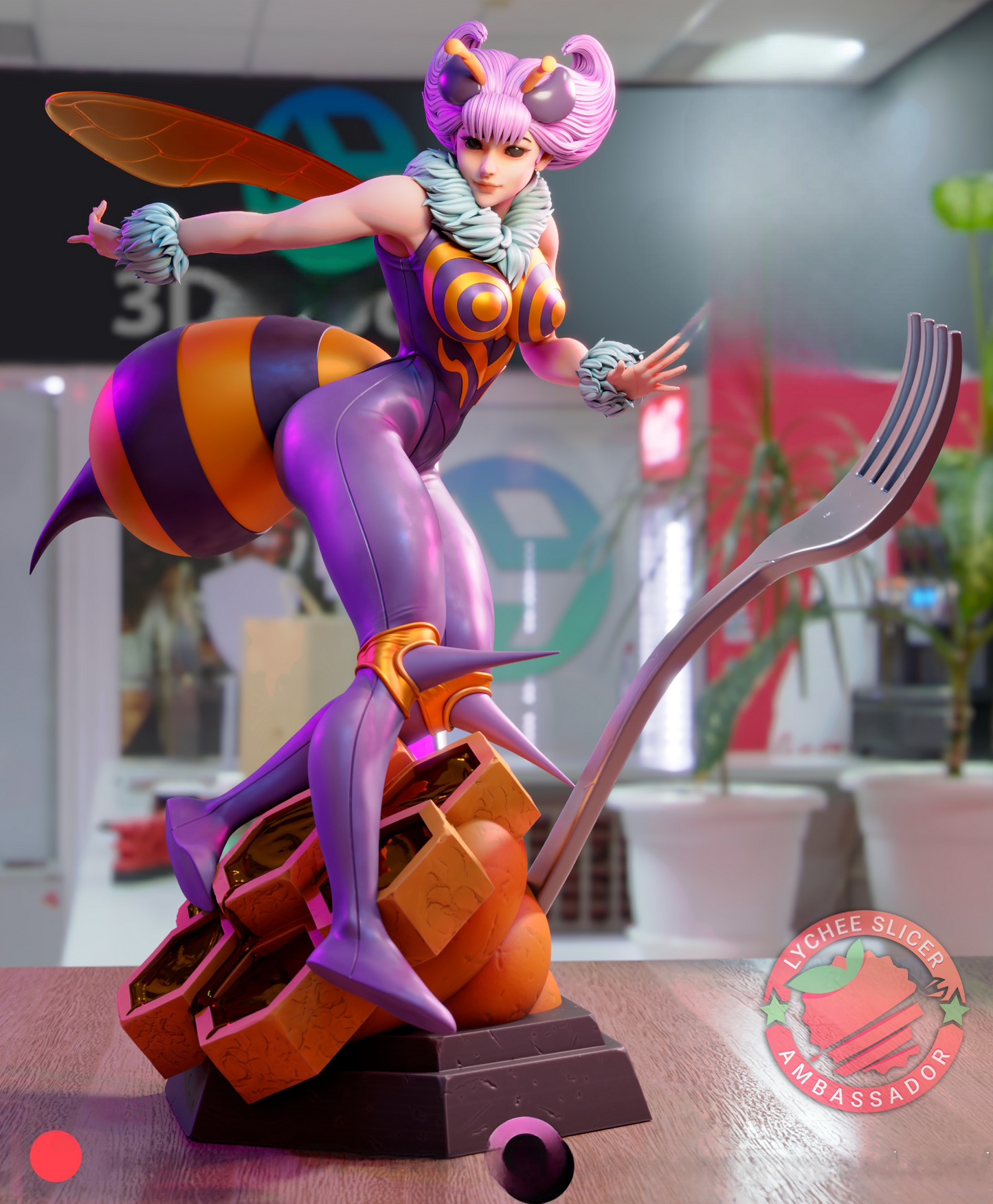 2383 Q-Bee - Darkstalkers - STL 3D Print Files