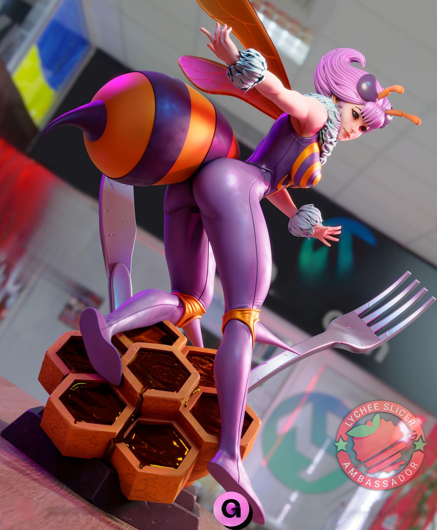 2383 Q-Bee - Darkstalkers - STL 3D Print Files