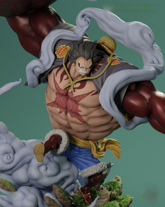 2389 Luffy Gear 4 - One Piece - STL 3D Print Files