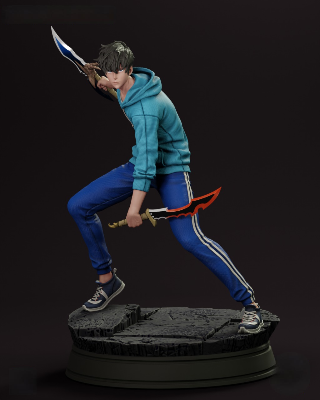 2391 Sung Jinwoo - Solo Leveling - STL 3D Print Files