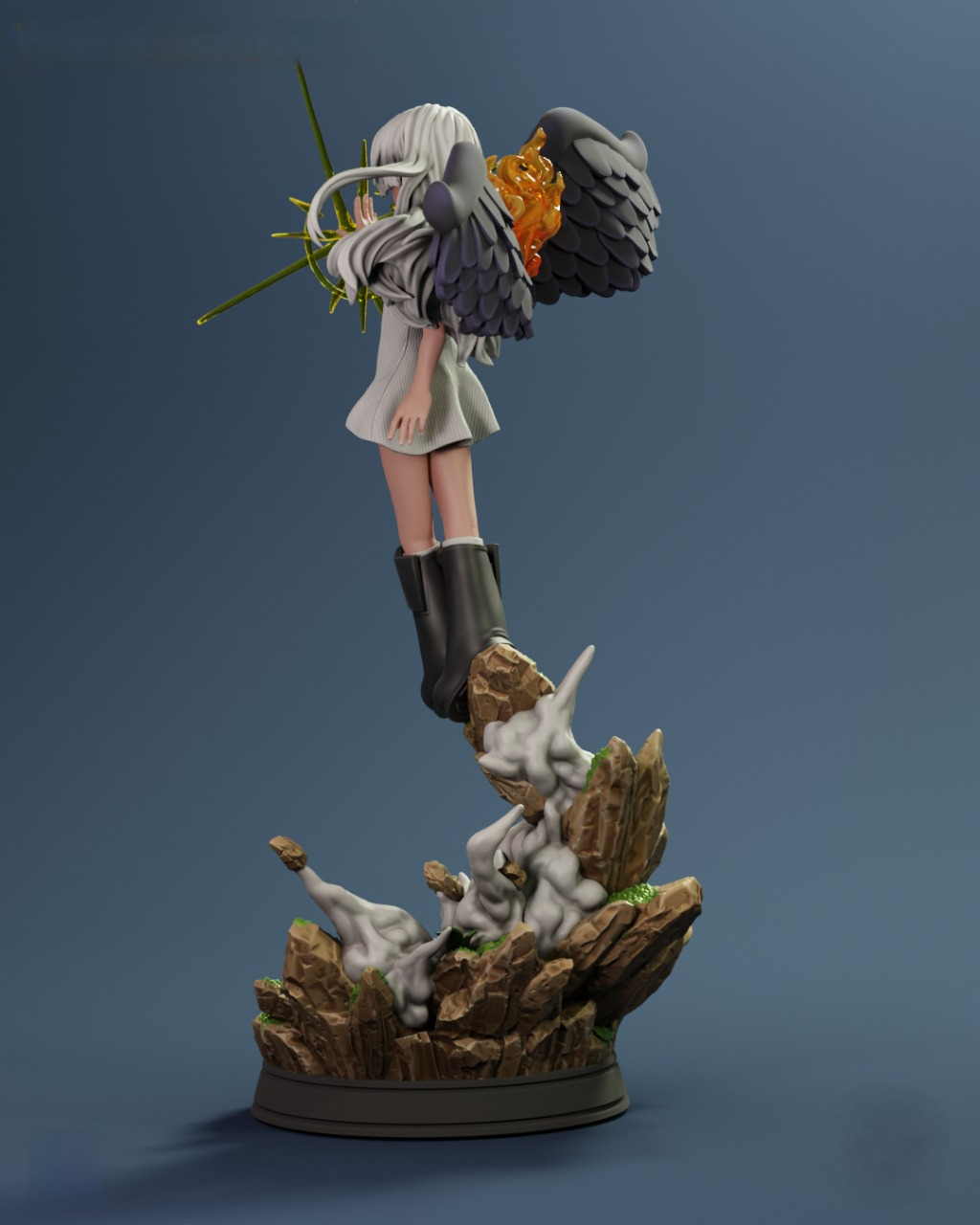 2392 Boa Hancock Seraphim - One Piece - STL 3D Print Files