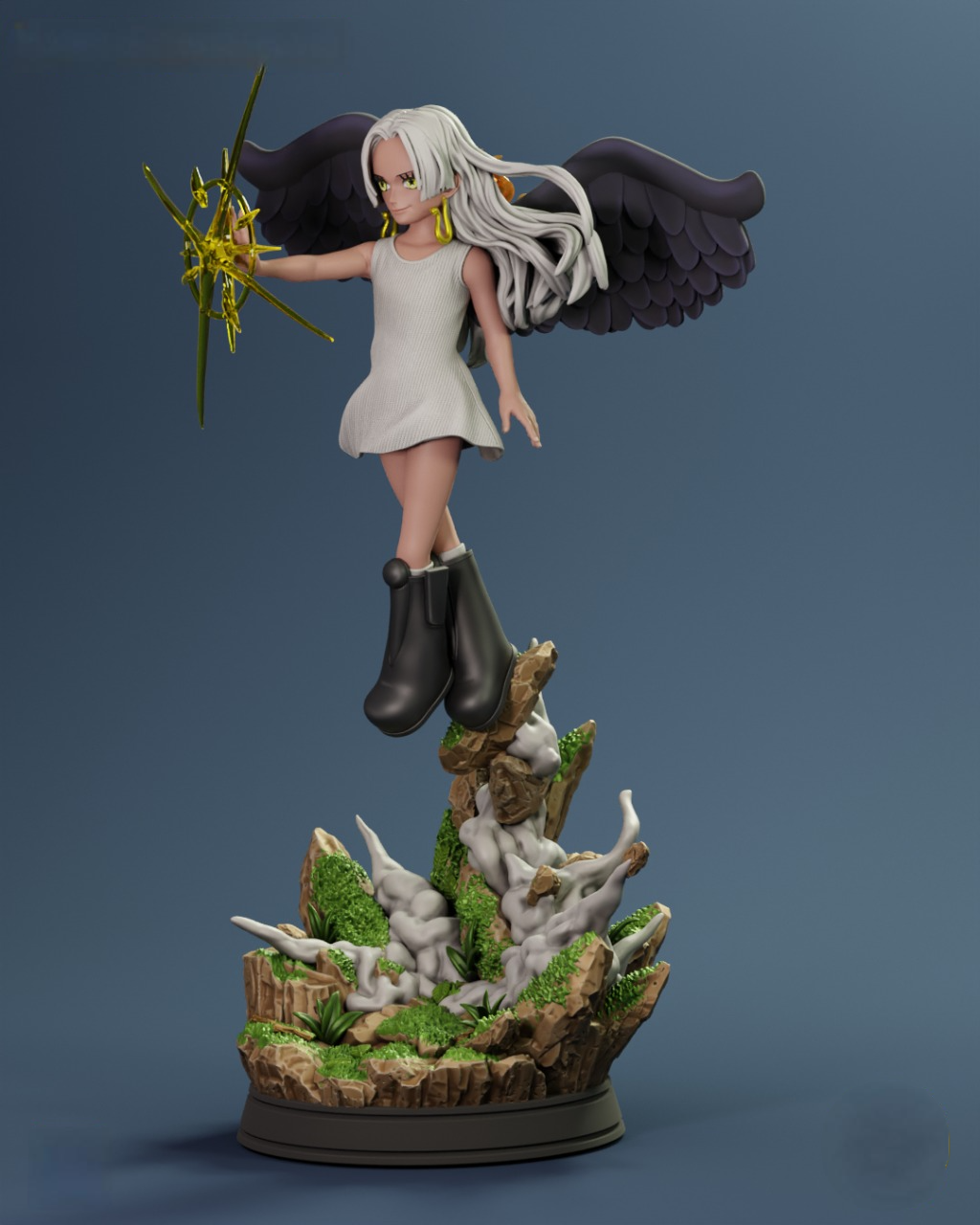2392 Boa Hancock Seraphim - One Piece - STL 3D Print Files