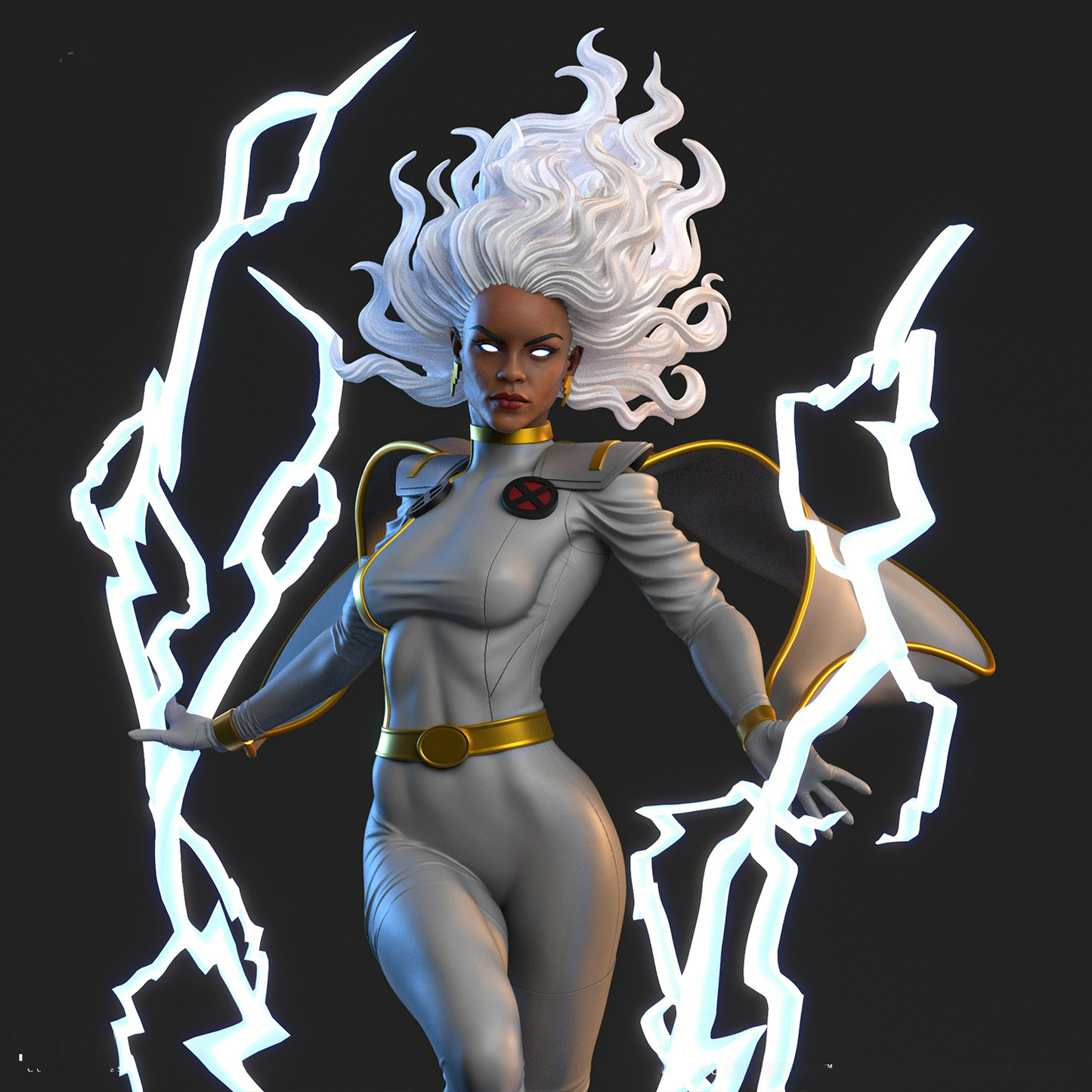 2413 Storm - X-men - STL 3D Print Files