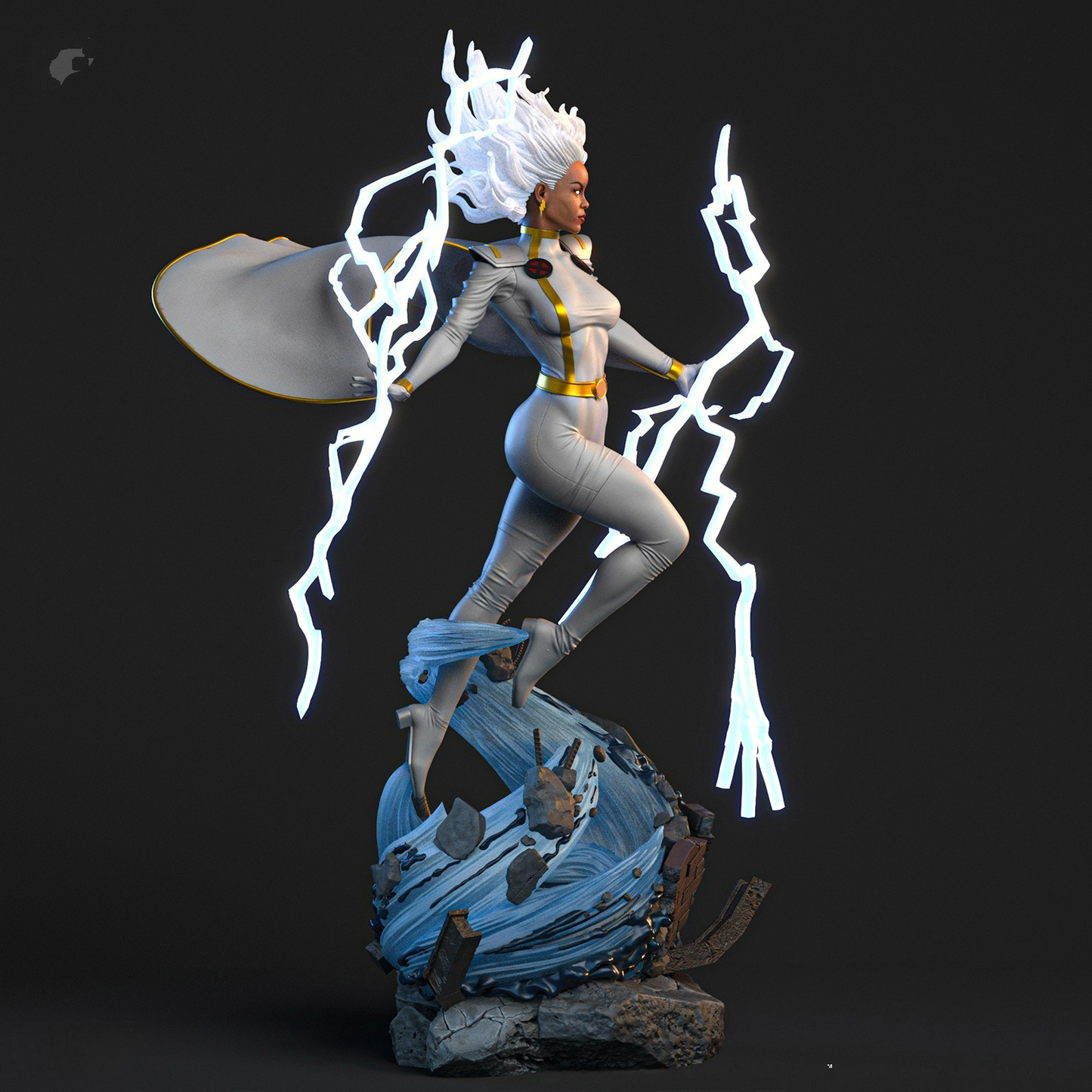 2413 Storm - X-men - STL 3D Print Files