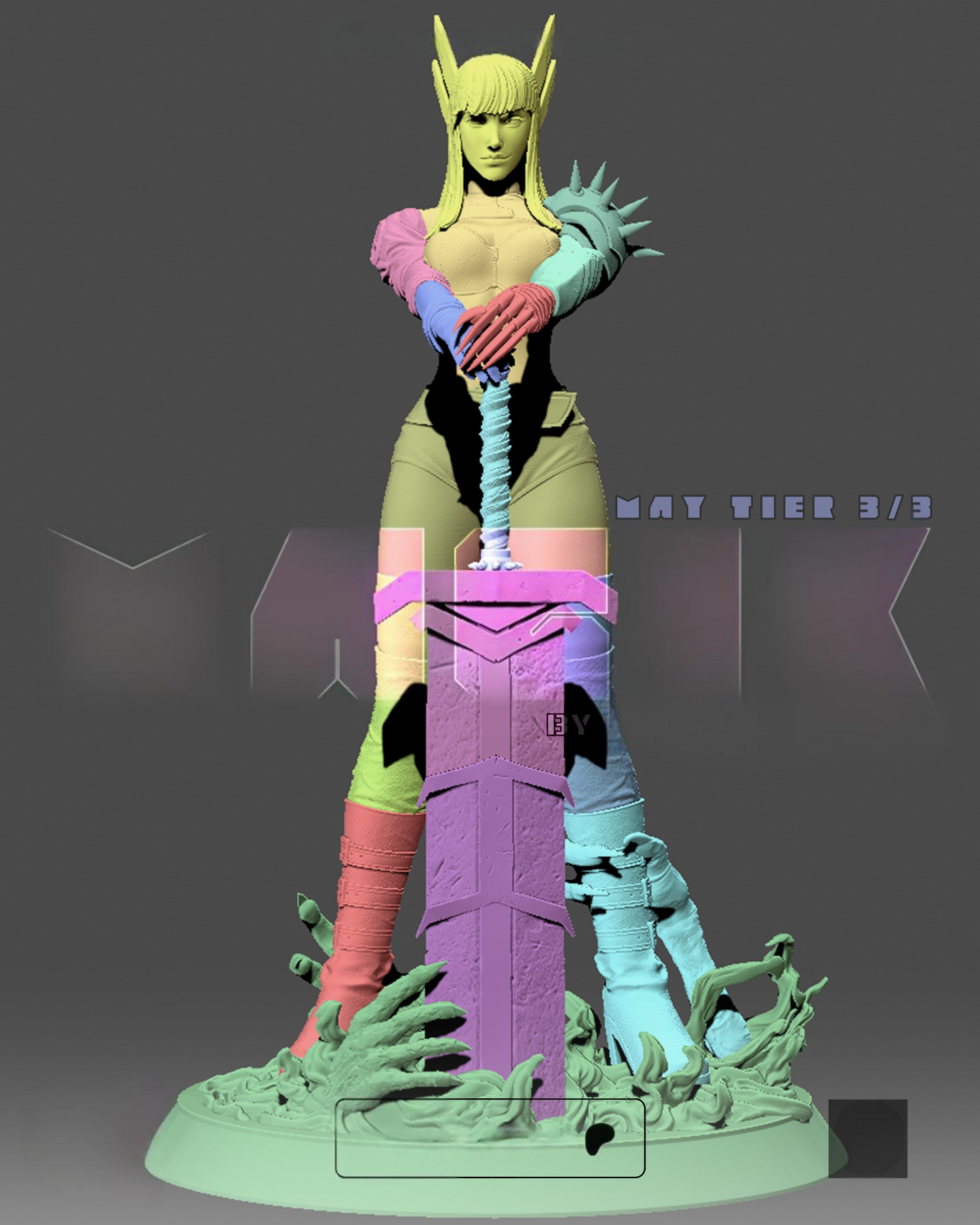 2417 Magik - X-Men - STL 3D Print Files