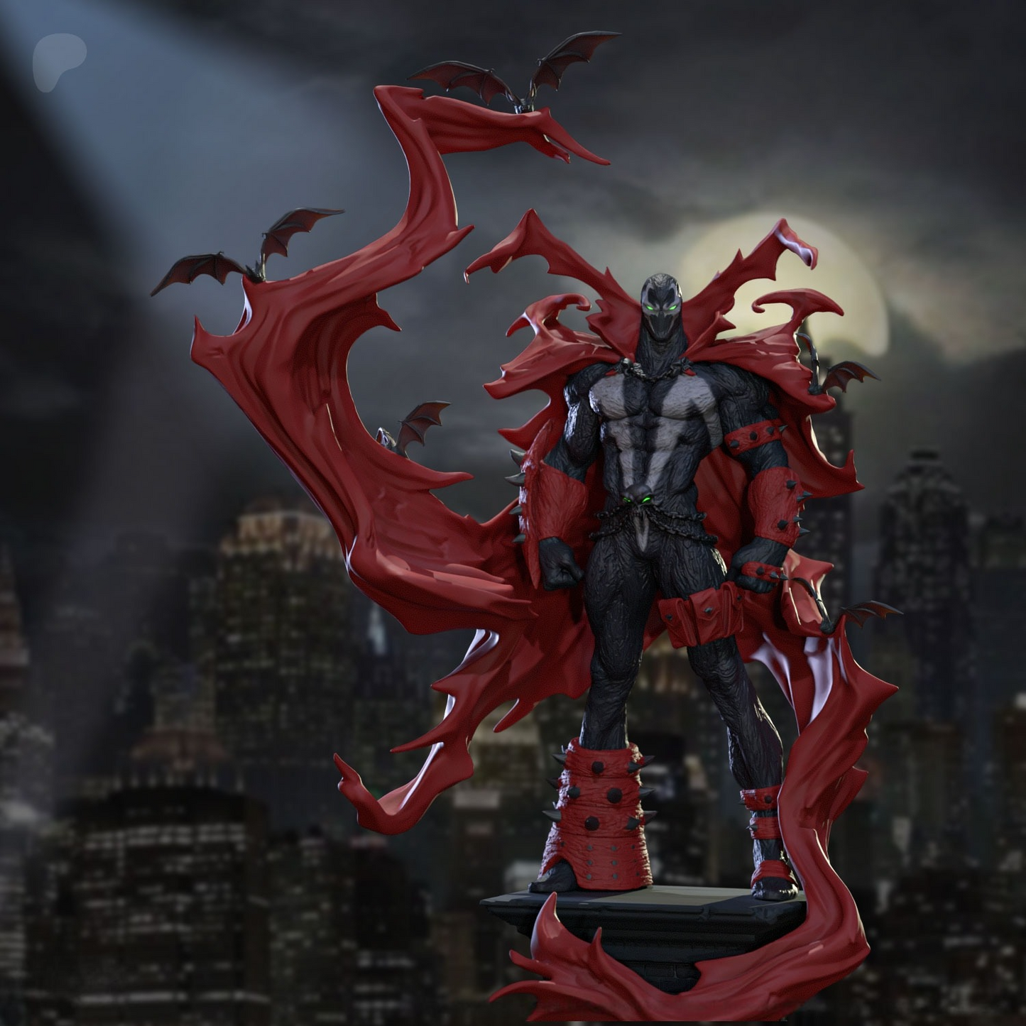 2431 Spawn - Al Simmons  - STL 3D Print Files