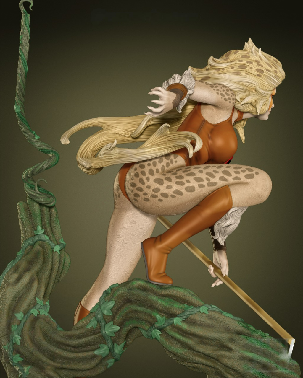 2435 Cheetara - ThunderCats - STL 3D Print Files