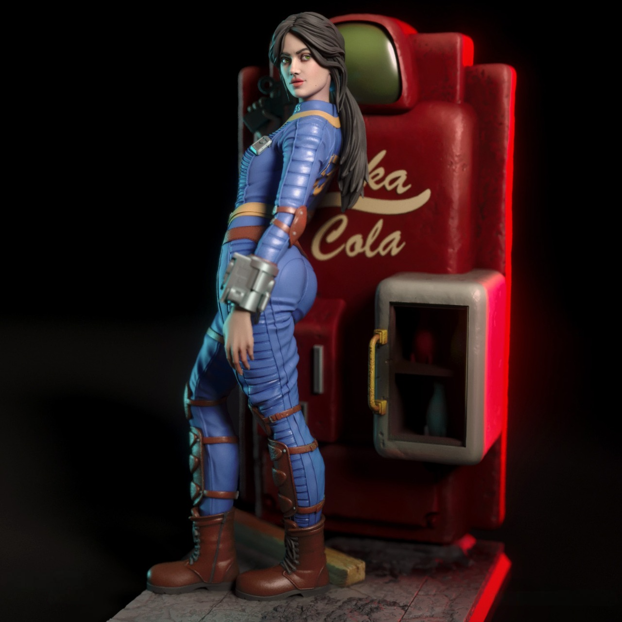 2438 Lucy MacLean NSFW - Fallout - STL 3D Print Files