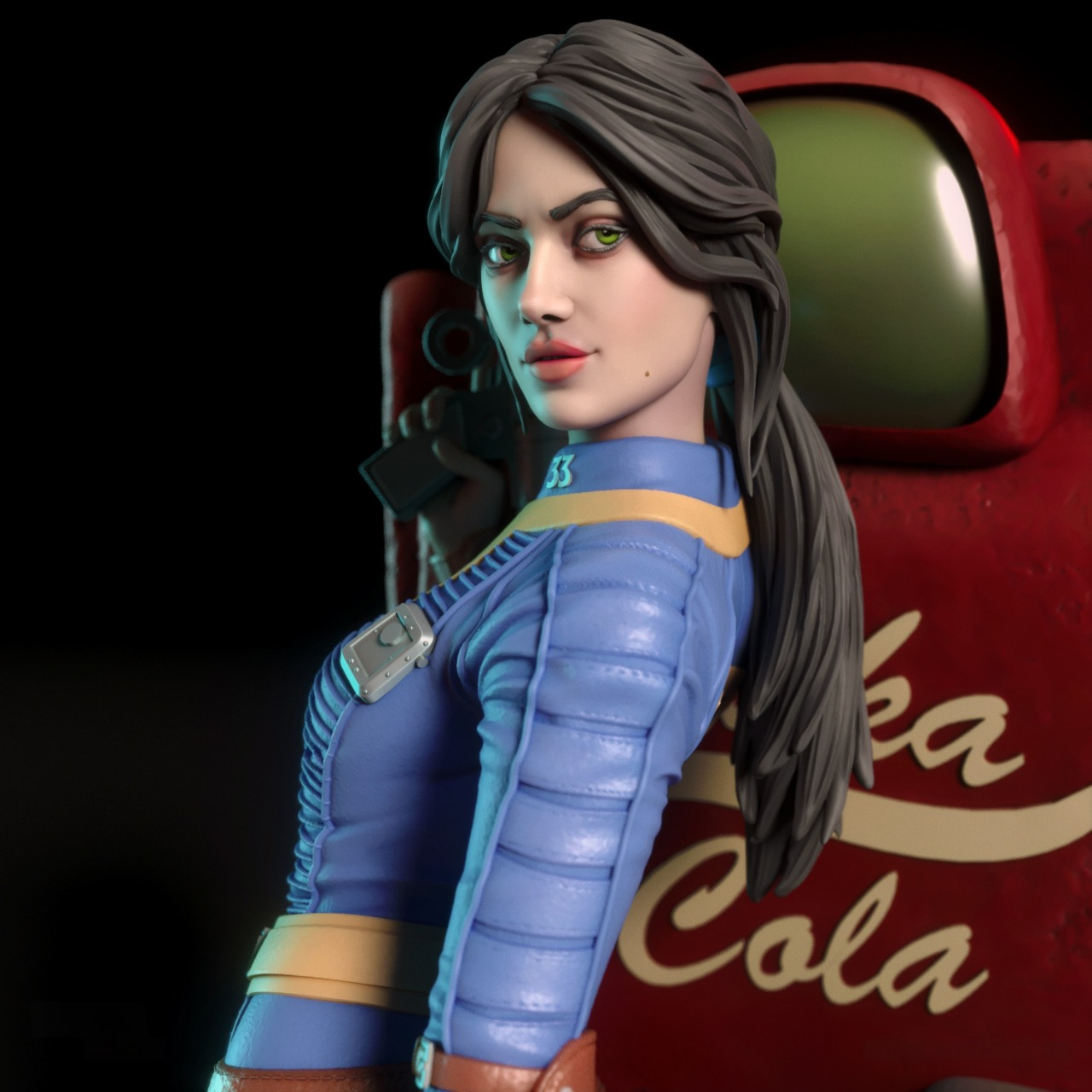 2438 Lucy MacLean NSFW - Fallout - STL 3D Print Files