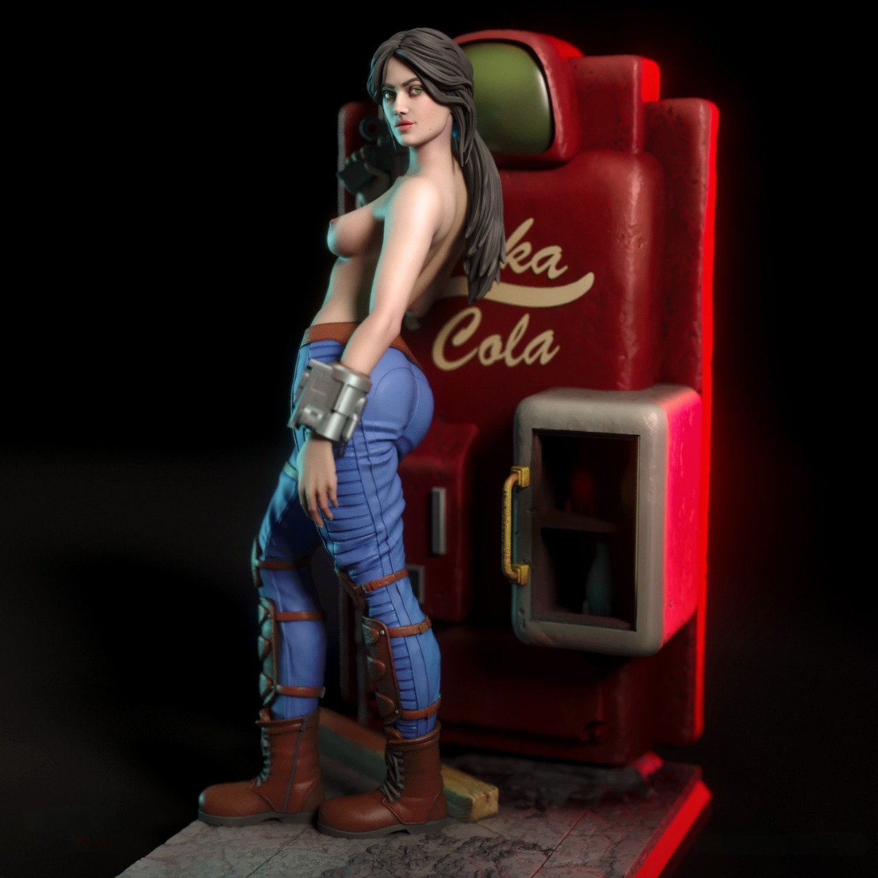 2438 Lucy MacLean NSFW - Fallout - STL 3D Print Files