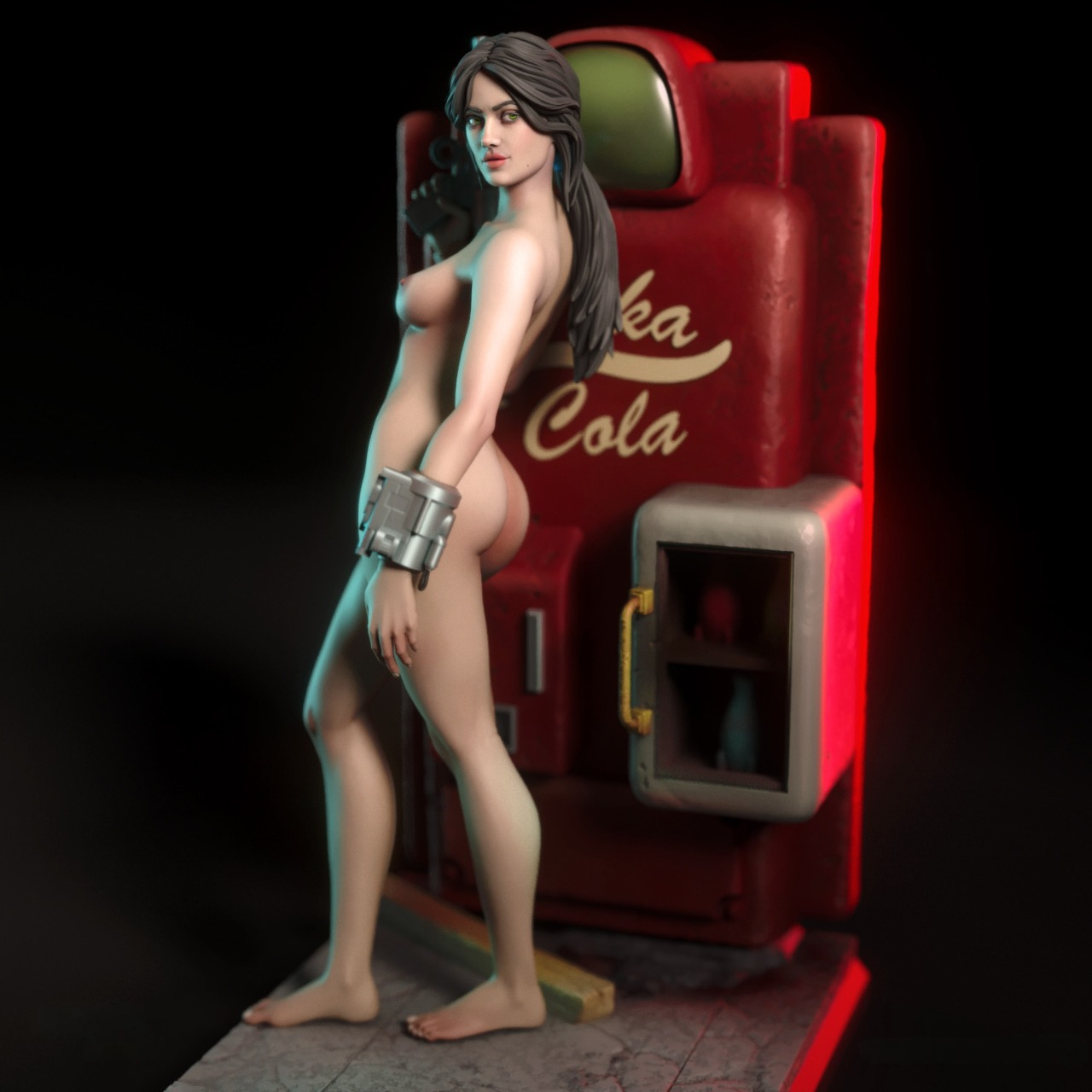 2438 Lucy MacLean NSFW - Fallout - STL 3D Print Files