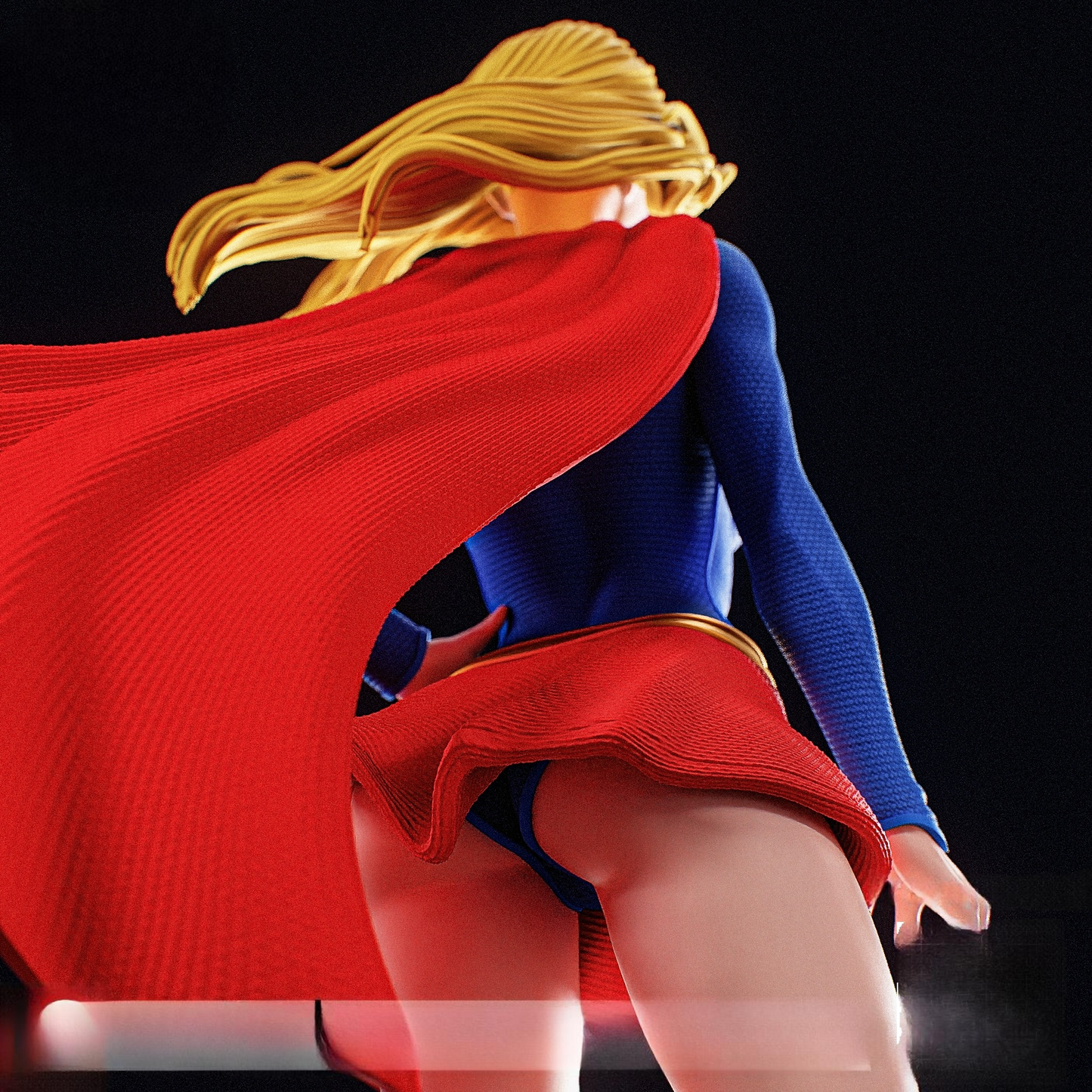 2447 Supergirl NSFW - DC Comics - STL 3D Print Files